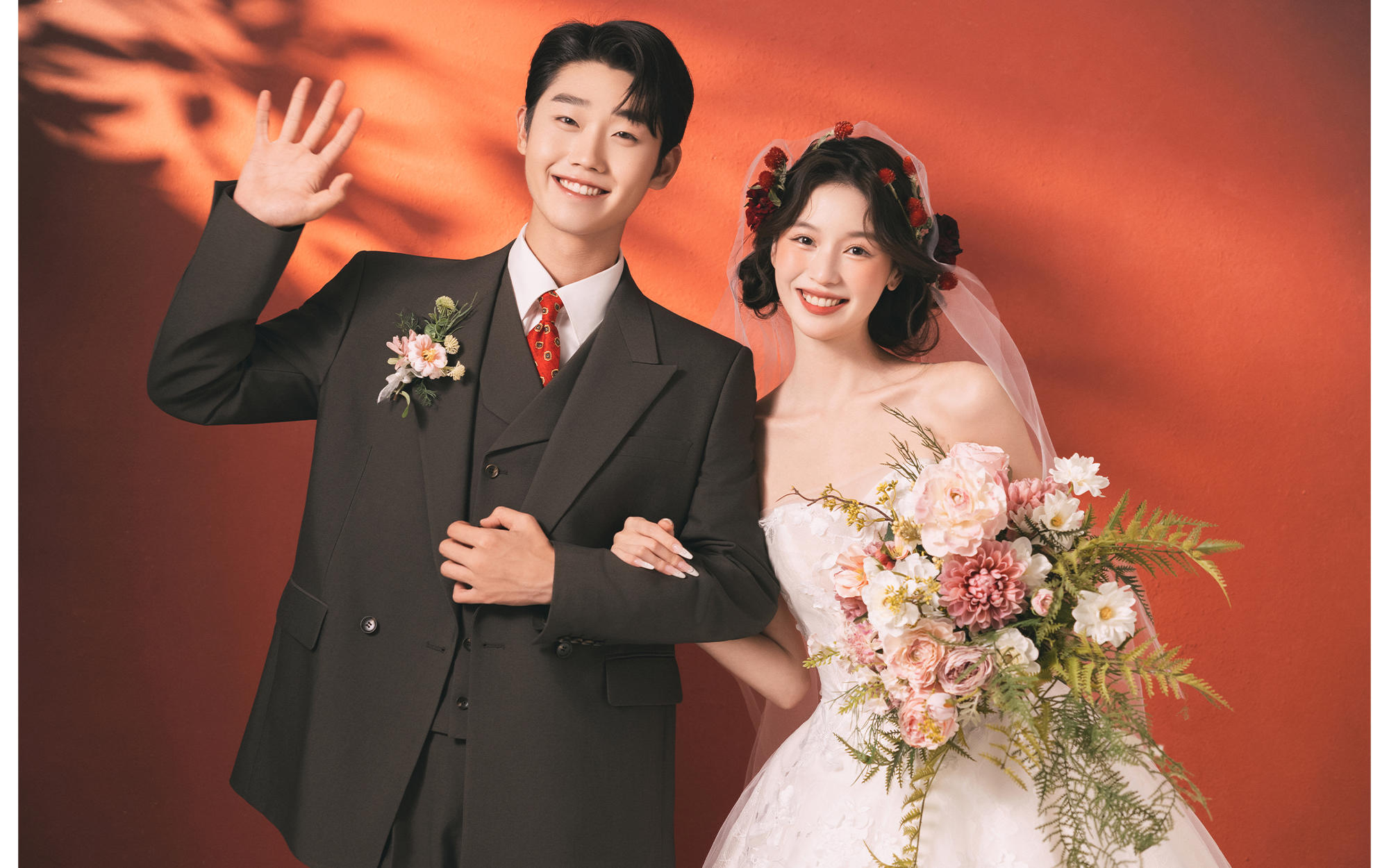 浪漫唯美的法式婚纱照（莱茵浪漫）