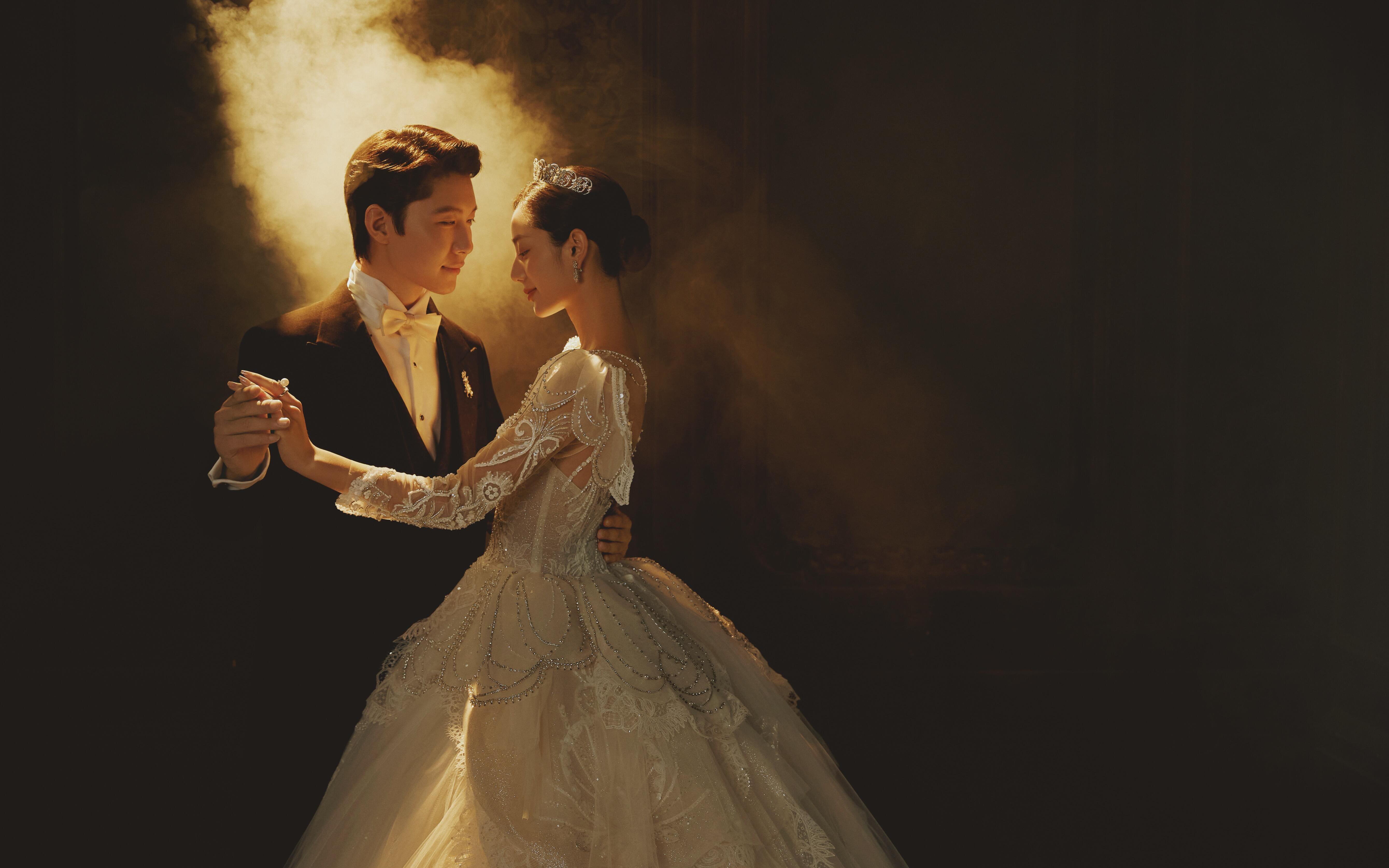 氛圍感婚紗照！