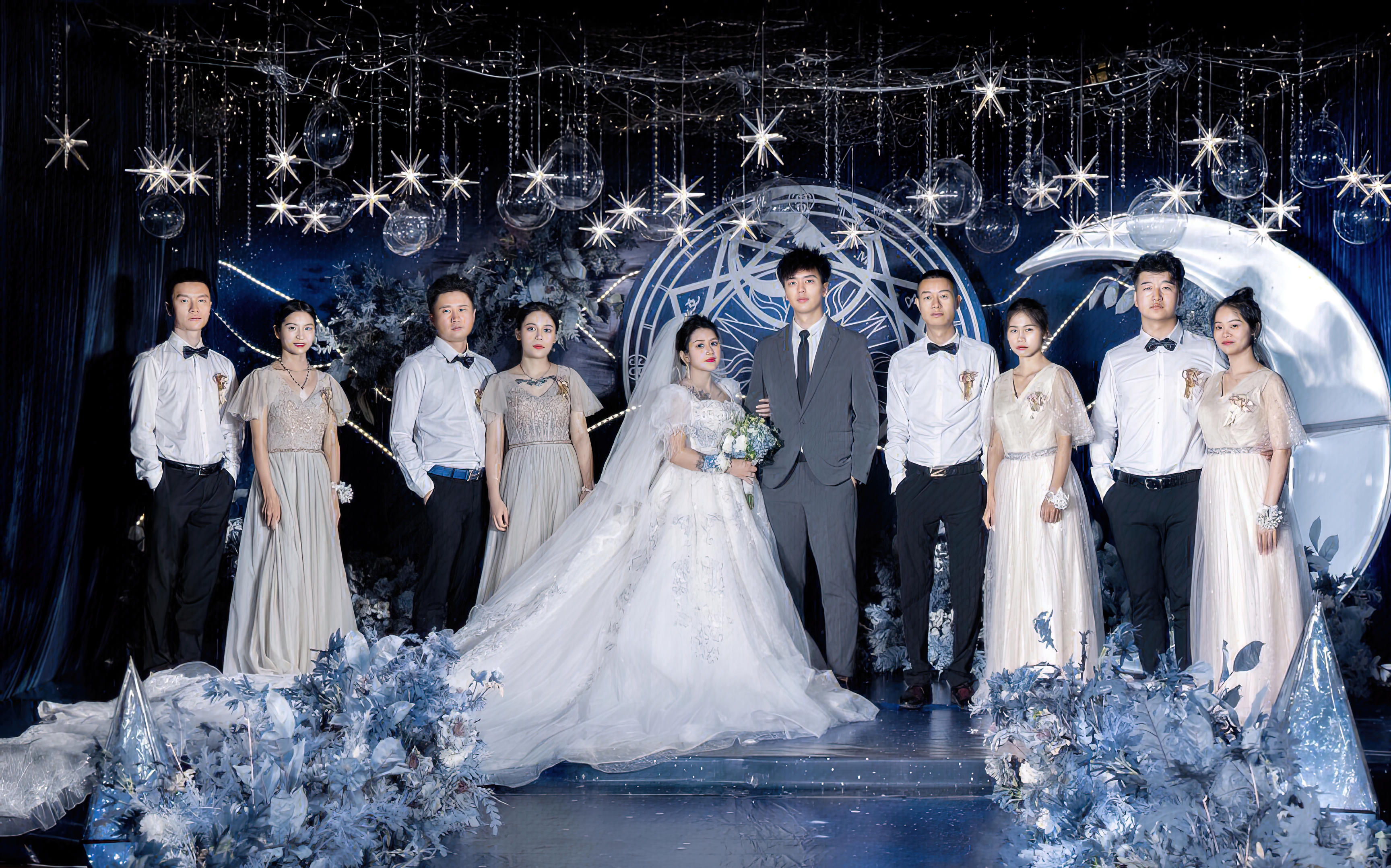 【高定婚礼推荐】豪华双吊顶｜四大金刚+精品婚纱