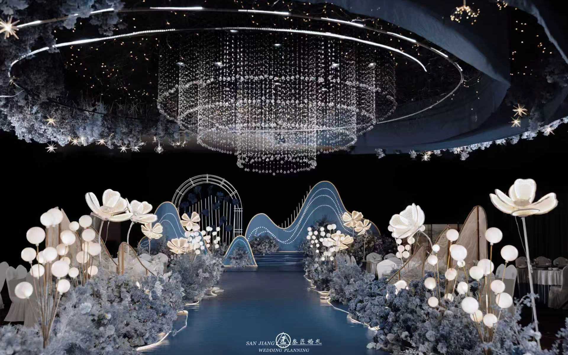 雙流雅斯特酒店/藍(lán)色星空水晶婚禮