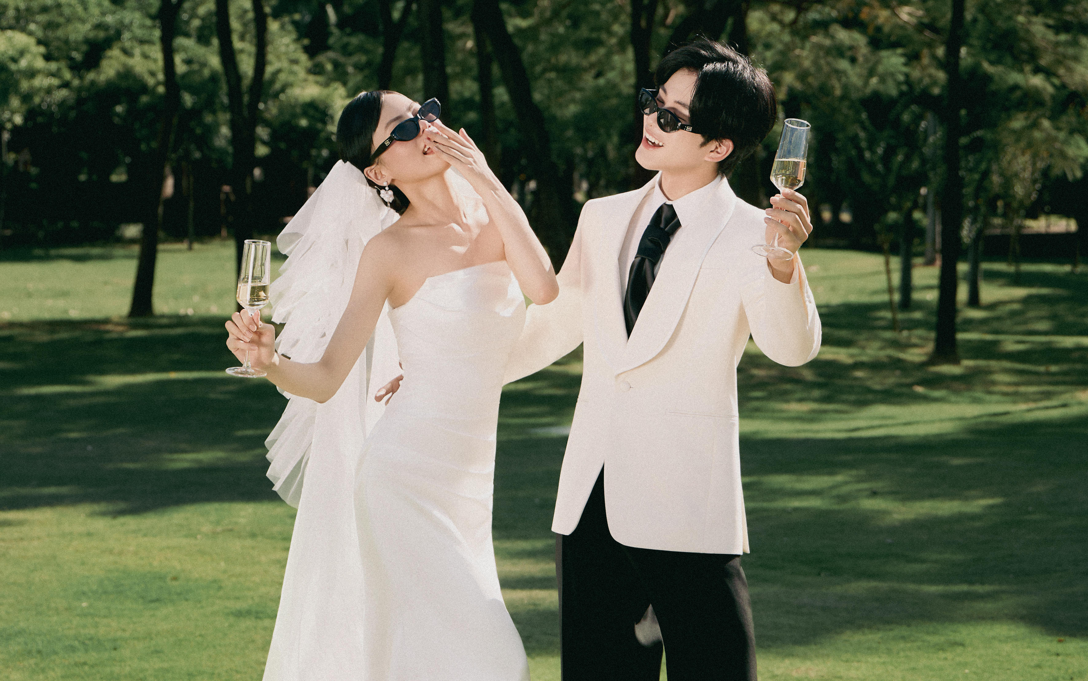 00后超绝生命力婚纱照🍃太爱这种自由感啦