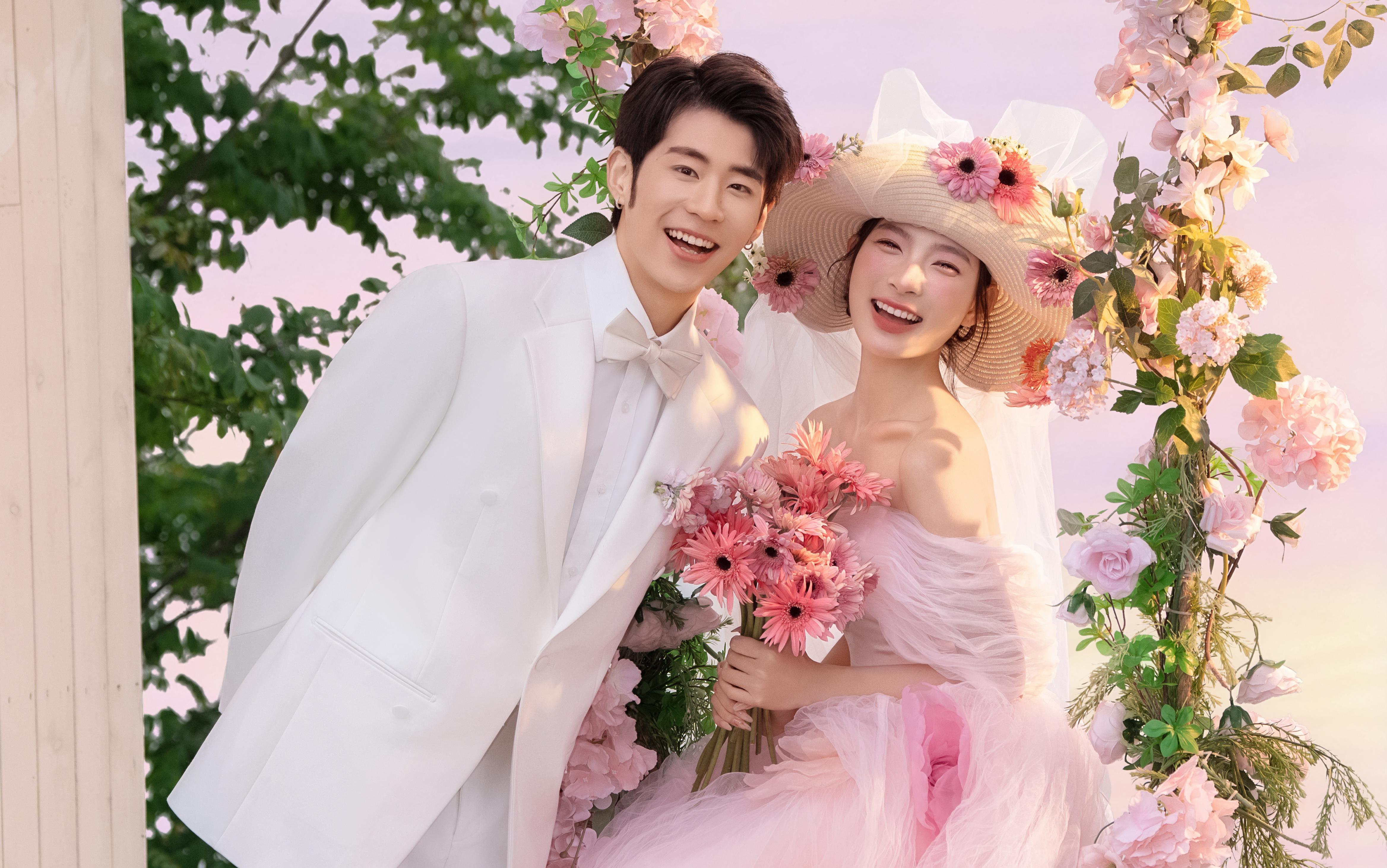 【D視覺攝影】我的粉色婚紗把童話照進(jìn)現(xiàn)實(shí)