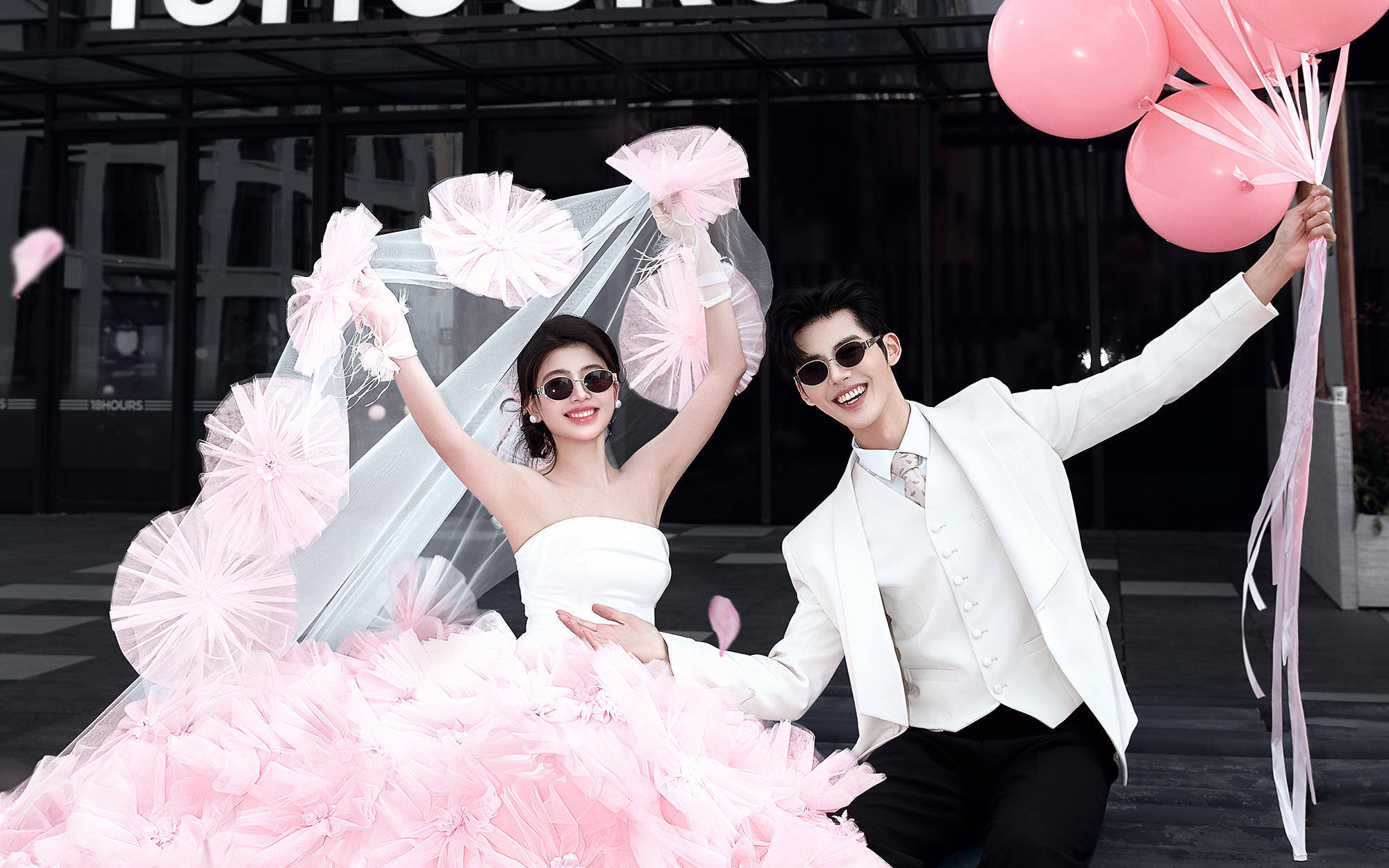 南陽(yáng)年輕感電影街拍婚紗照