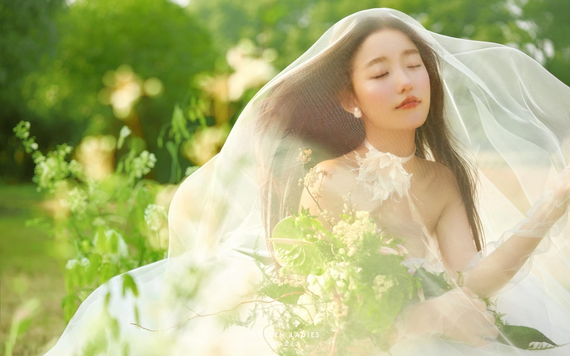 🌱森系婚纱照|是春日限定的温柔啊~