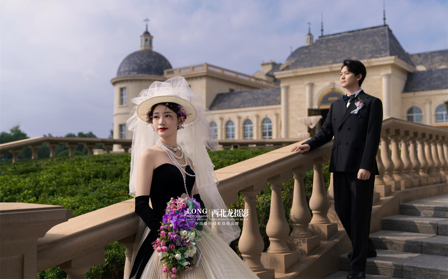 一擊即中我的心??美到不行的法式婚紗照！！