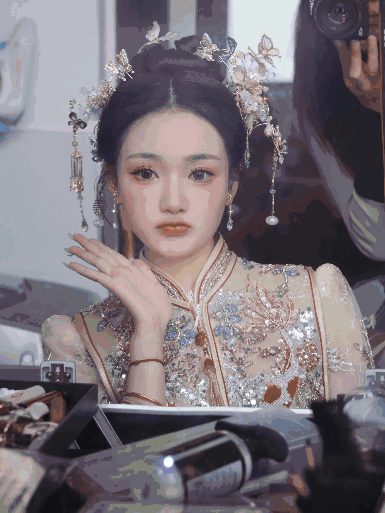 跟妆200-1680！经典秀禾妆！昆明新娘跟妆