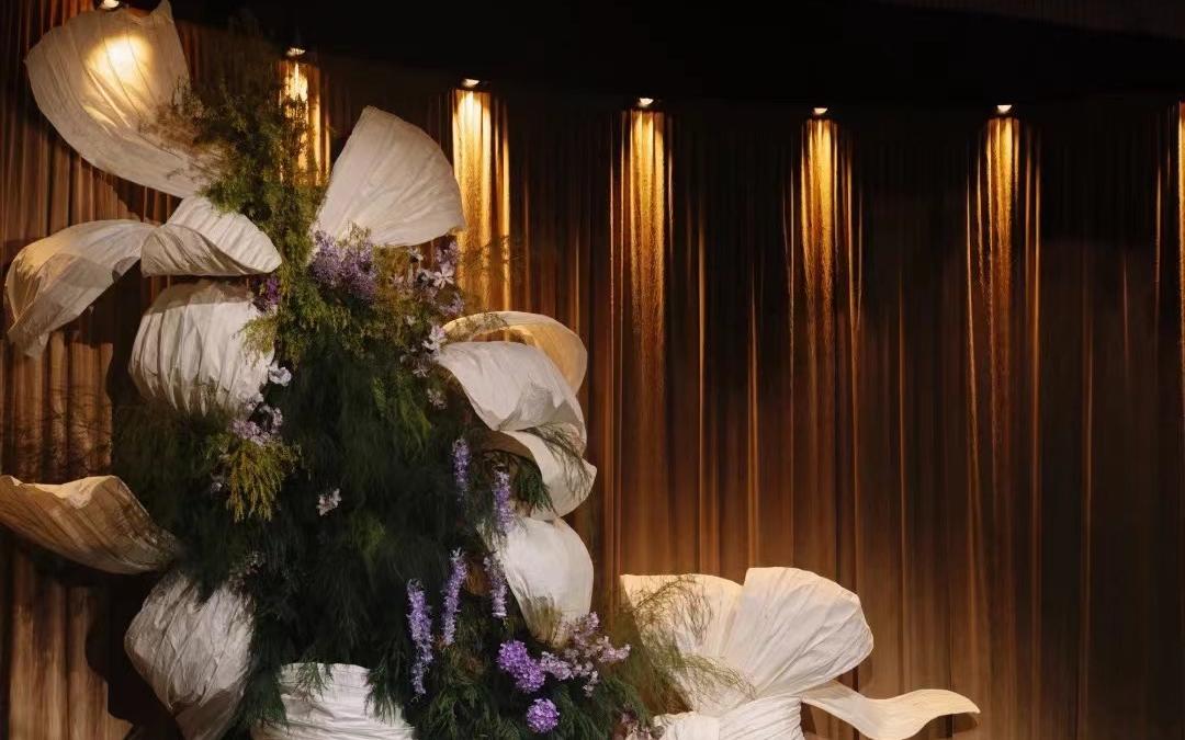 艺术婚礼 环保纸艺装置设计