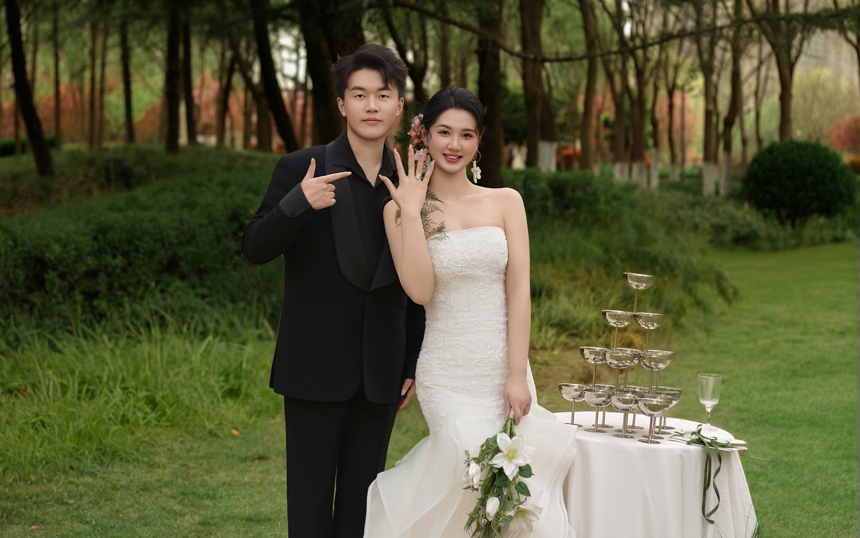 【壹家摄影】春日森系婚纱 | 自带滤镜的浪漫大片
