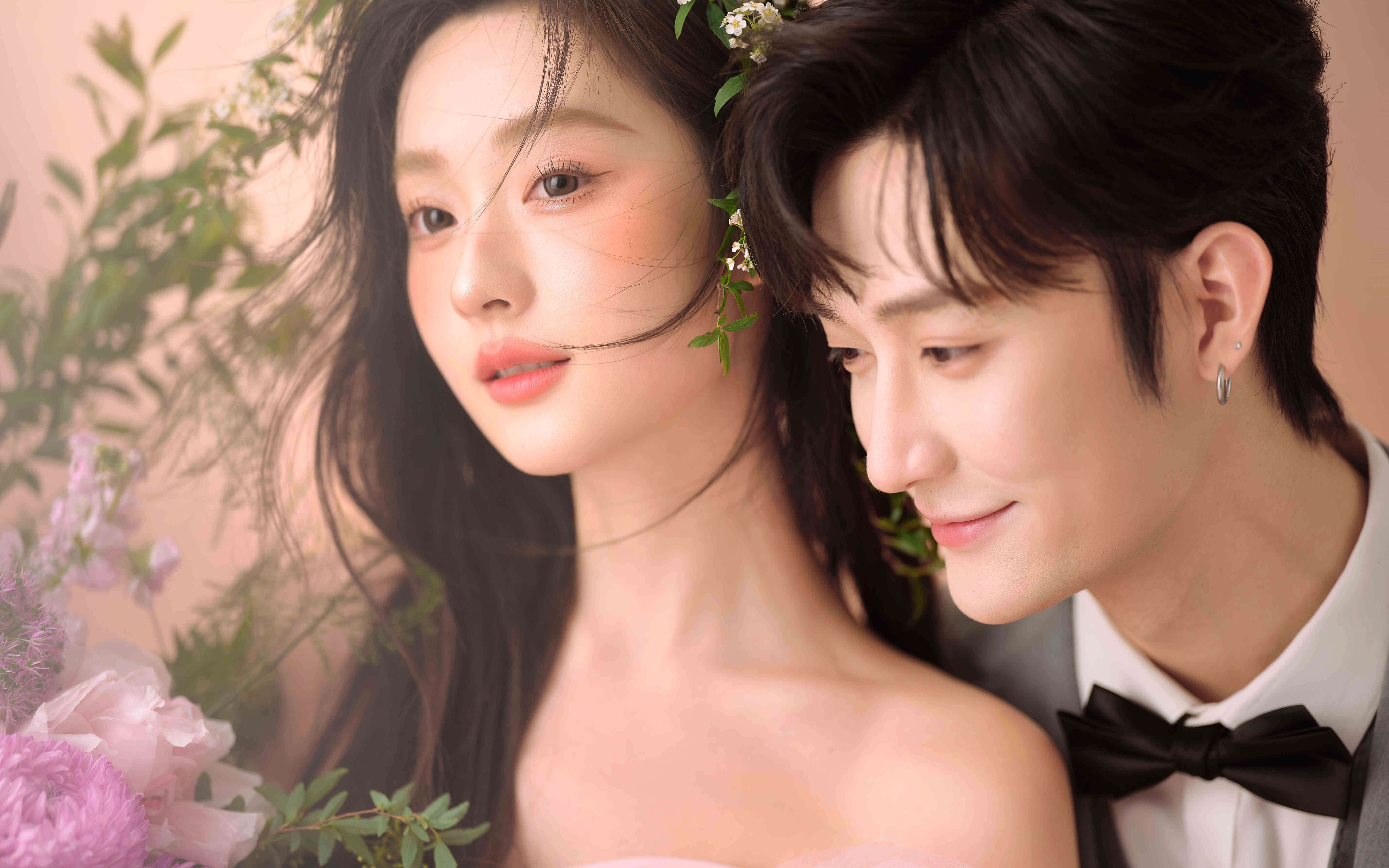 疯狂心动🌷备婚就拍花神婚纱照甜到心巴上