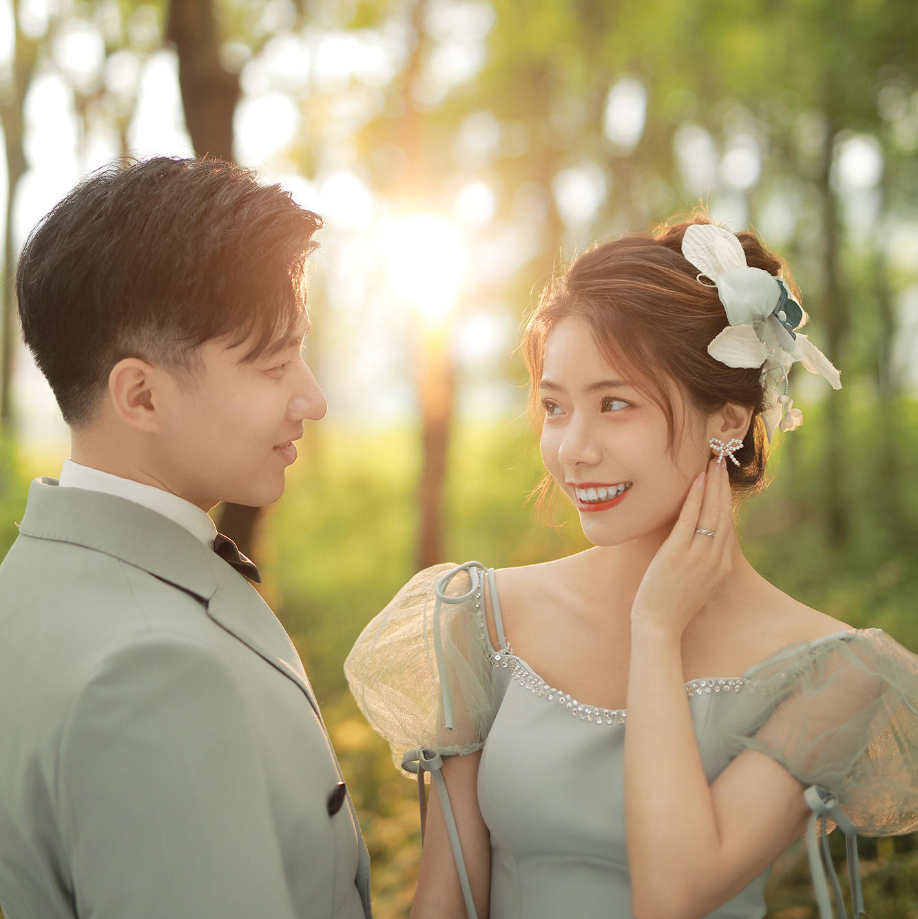 【王开摄影】自然清新•浪漫•森系婚纱照