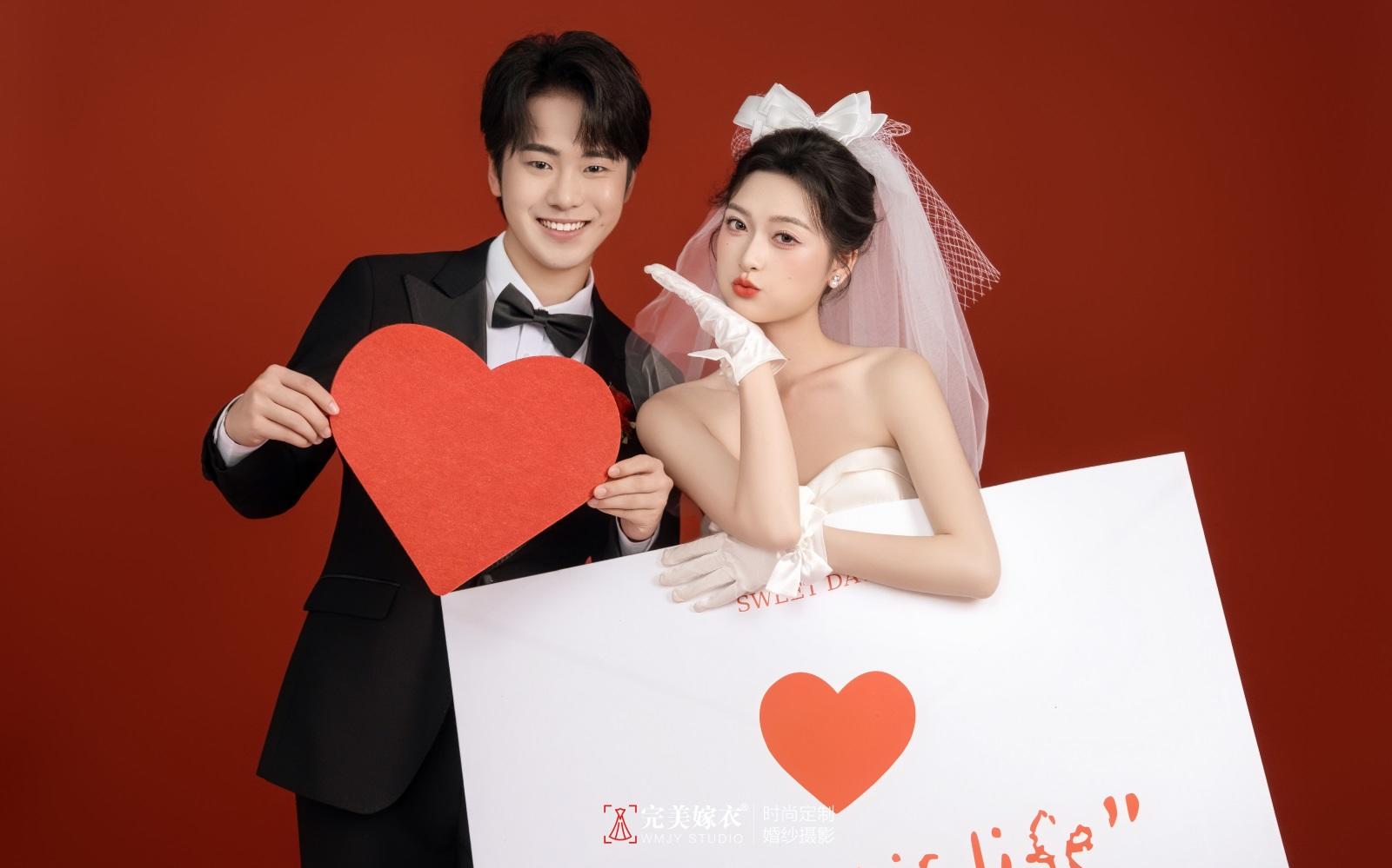 【喜結(jié)連理】忍不住看了一遍又一遍！好愛紅底婚紗照