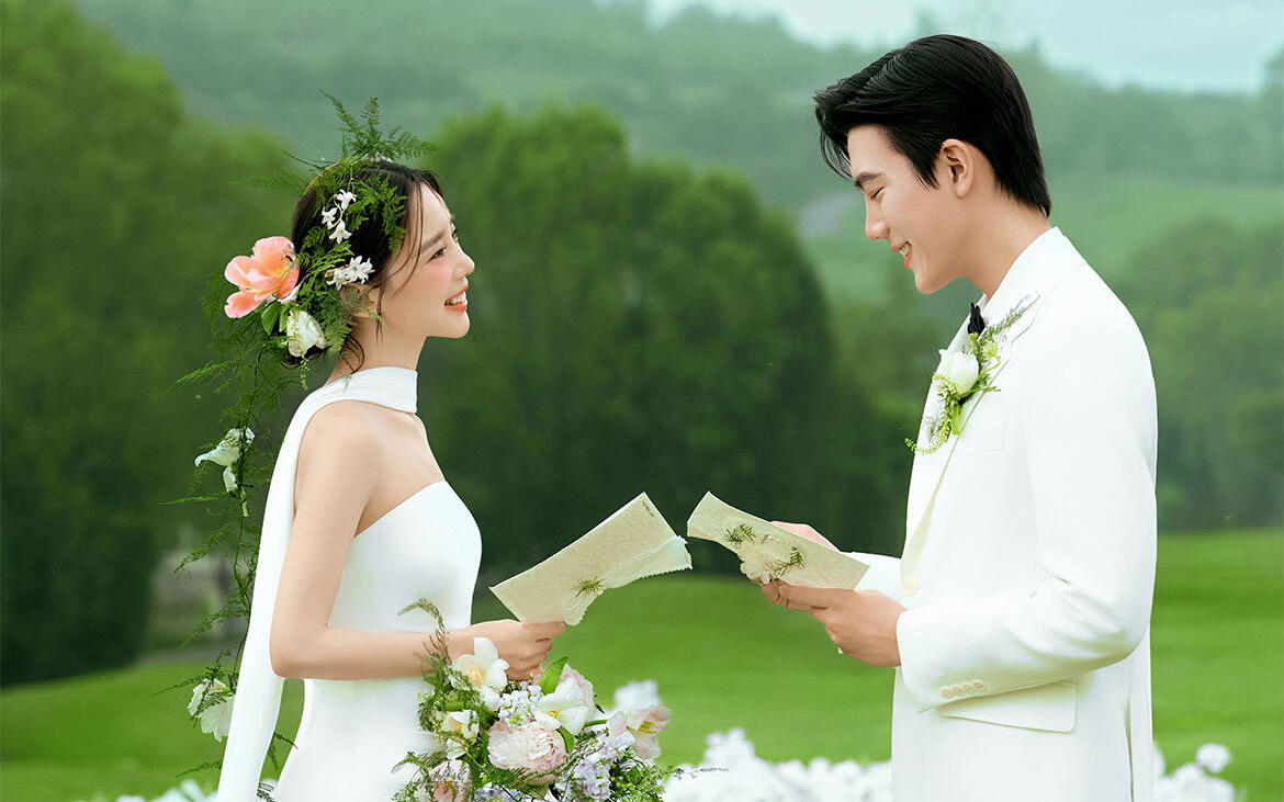 把婚紗照拍成韓系婚禮??現(xiàn)場，心動一萬次? 