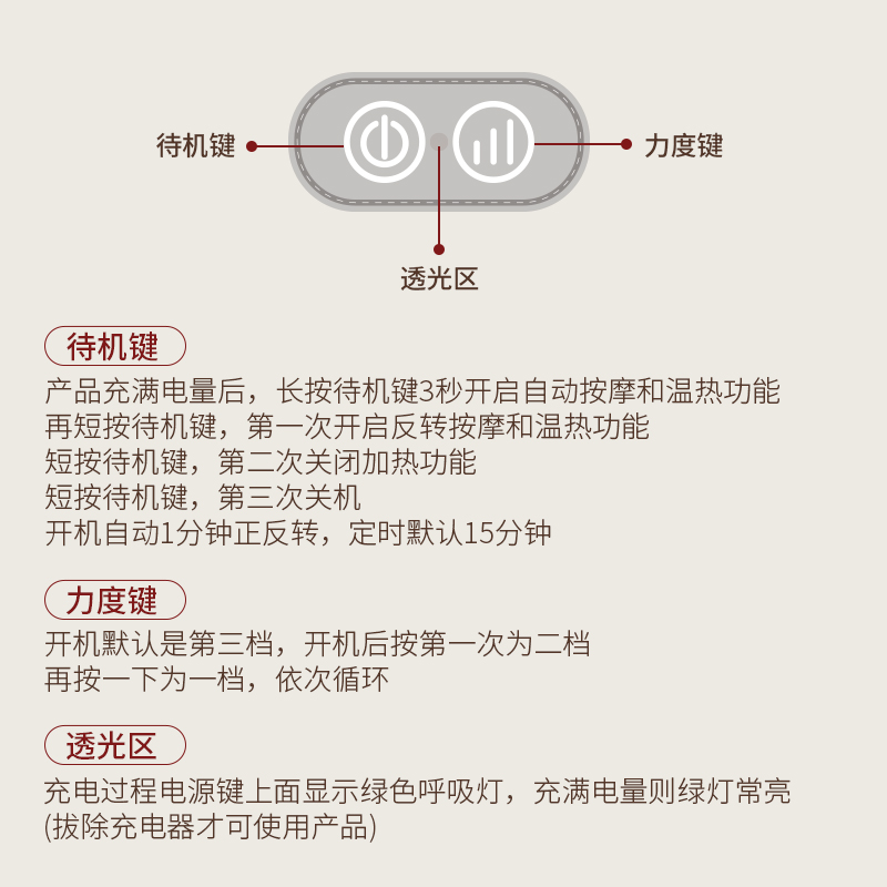 「爱恋」骆易家按摩抱枕实用高级仪式感礼盒