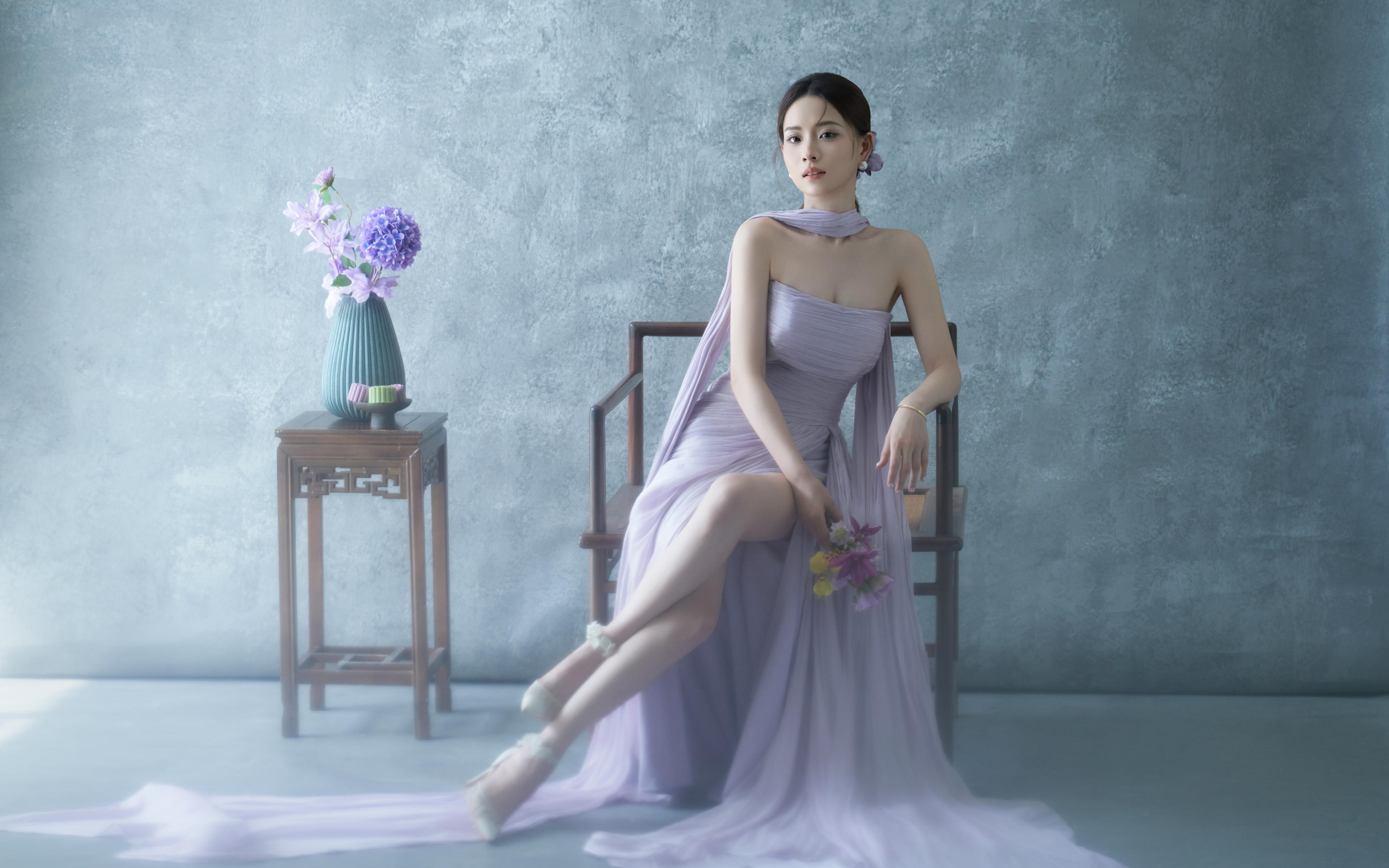 莫兰迪婚照