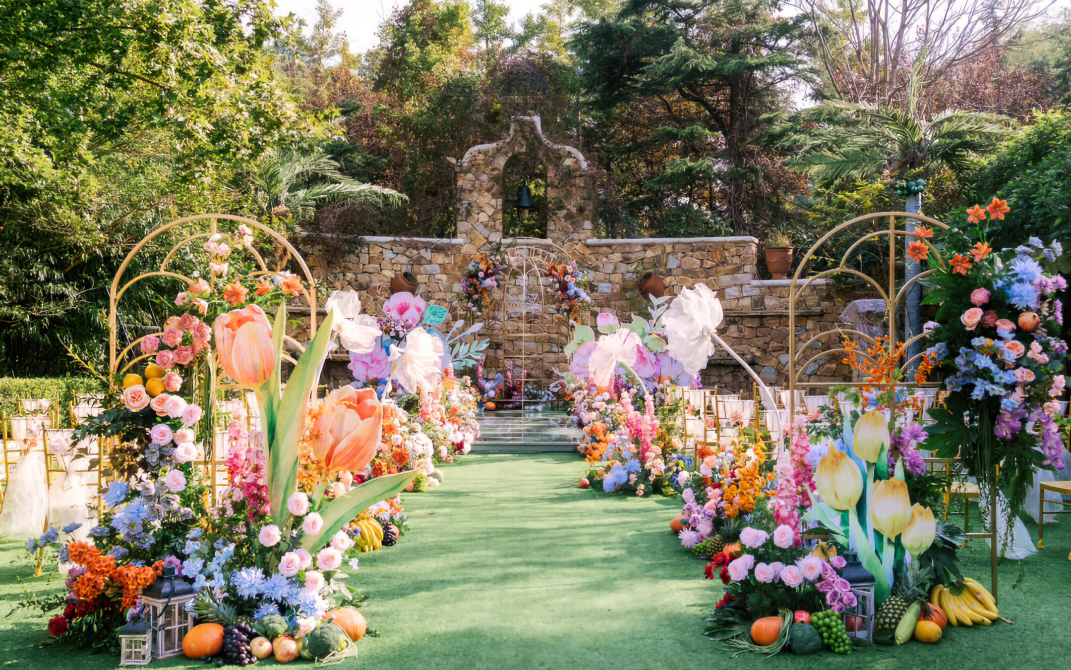 🌷 闯入莫奈的秘密花园，赴一场童话婚礼之约