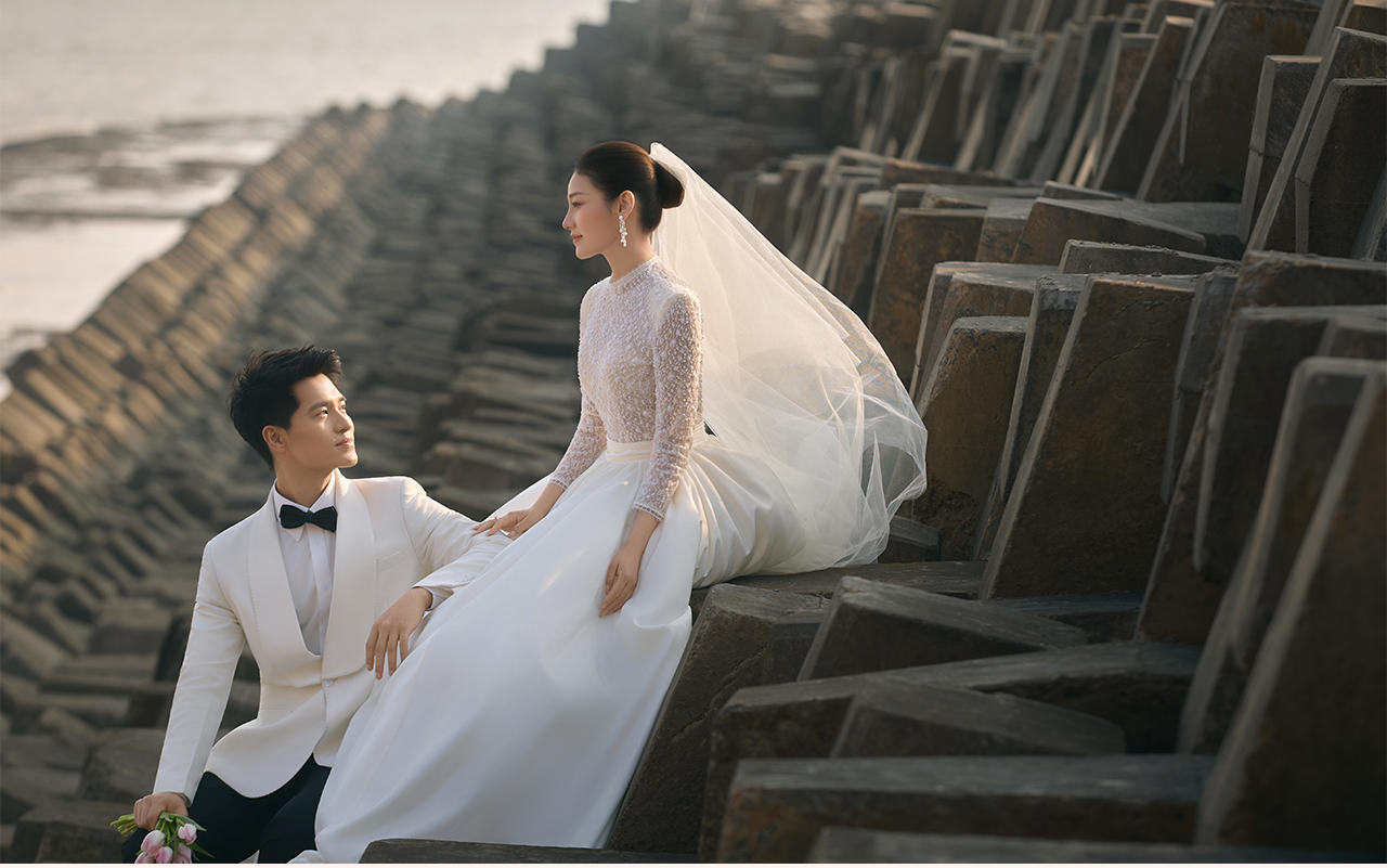 一眼萬年的海邊婚紗照??記錄愛的每個(gè)瞬間