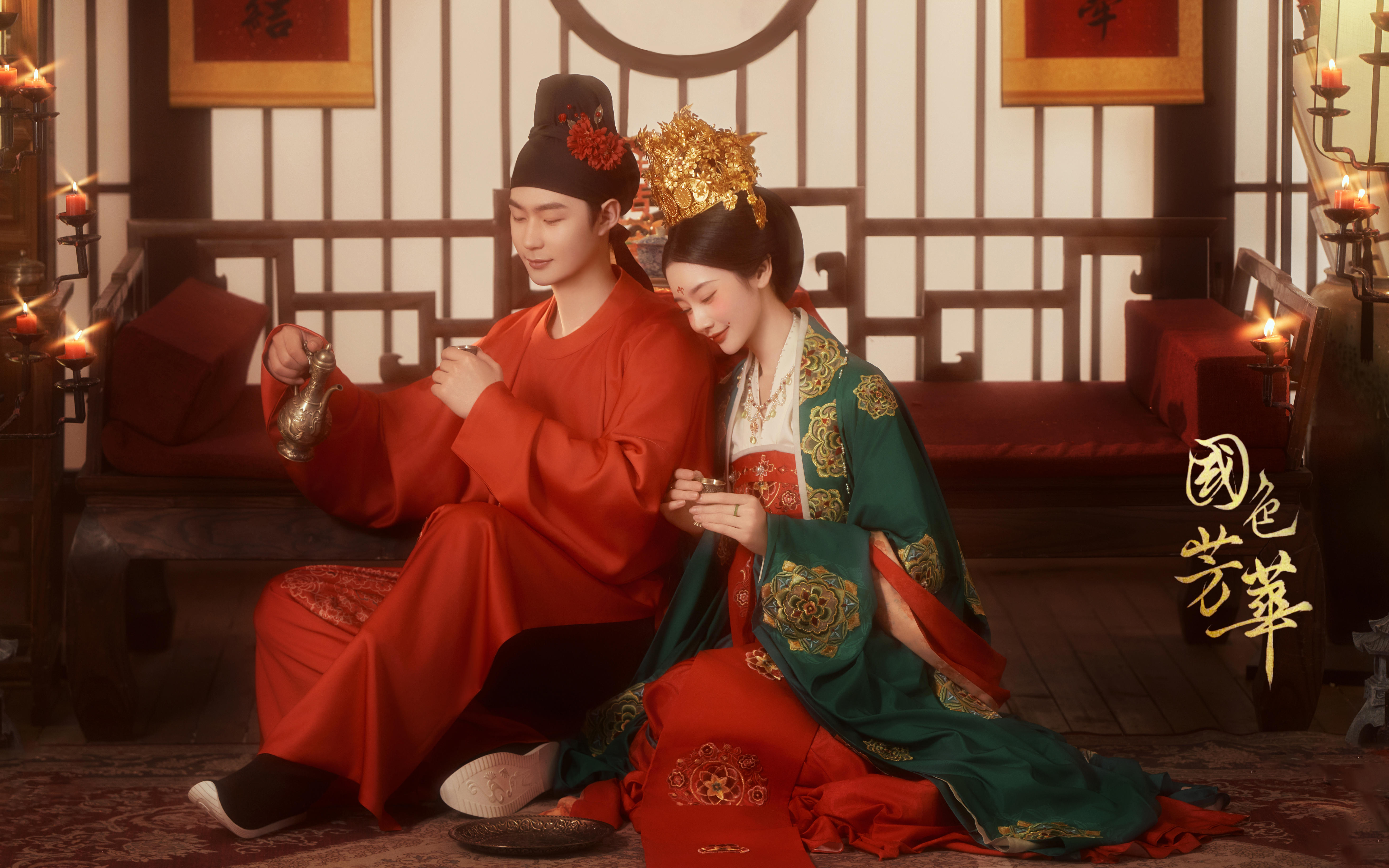 夢回《國色芳華》!誰懂這組婚紗照的含金量