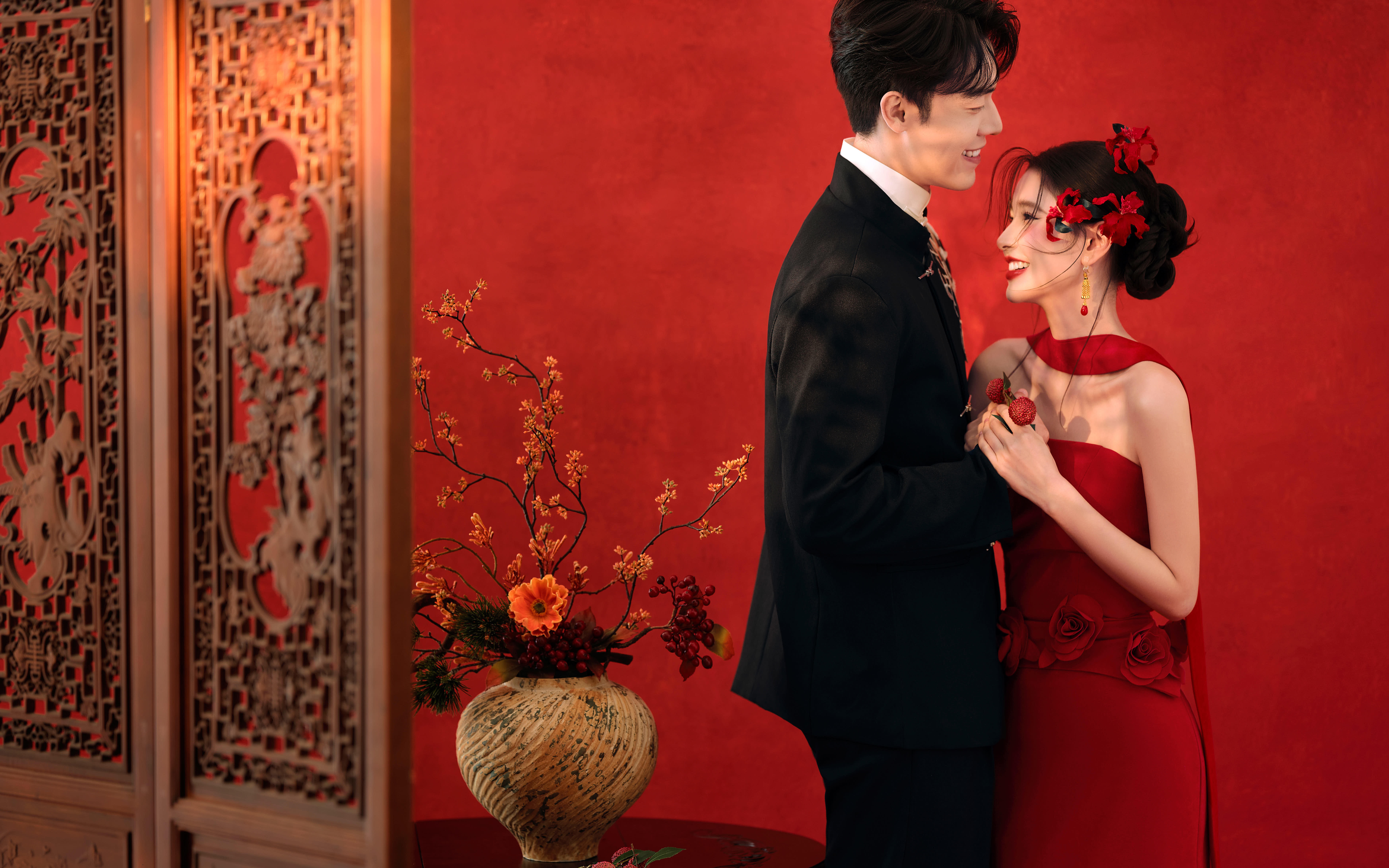 国人才懂的国风新中式婚纱照，真的美出新高度❤️