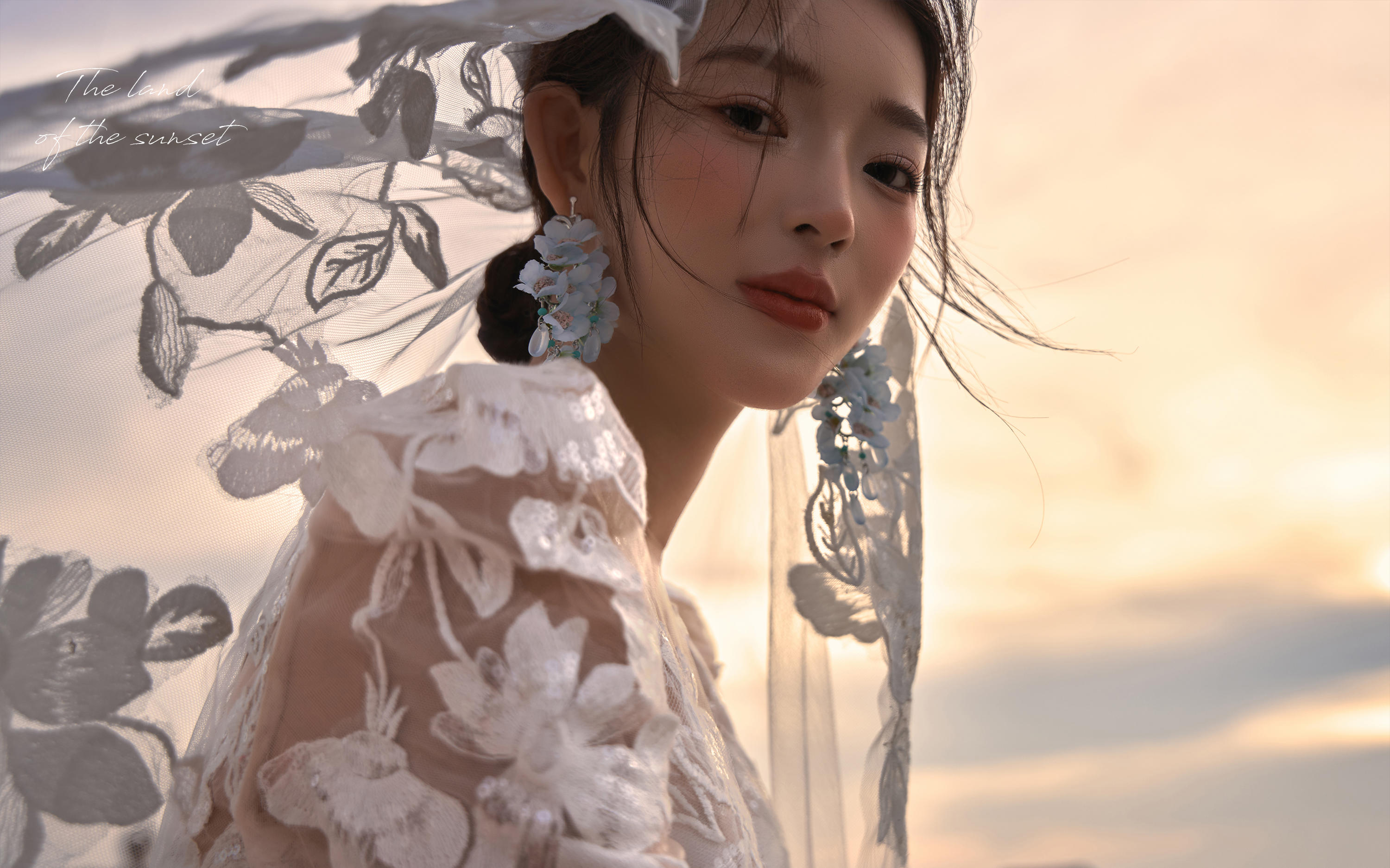 【落日之境】夕阳鱼尾婚纱照
