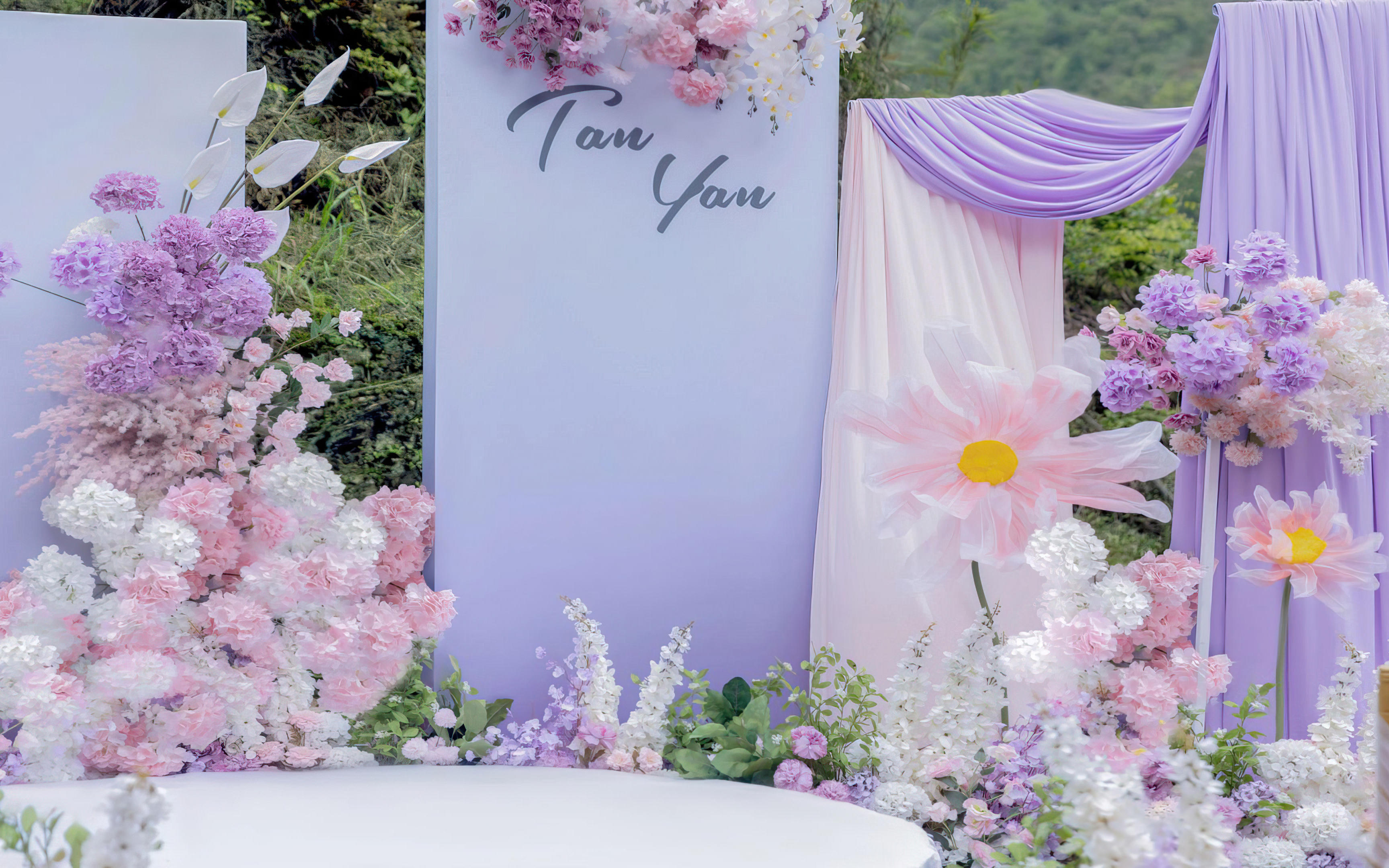 莫奈花園庭院婚禮