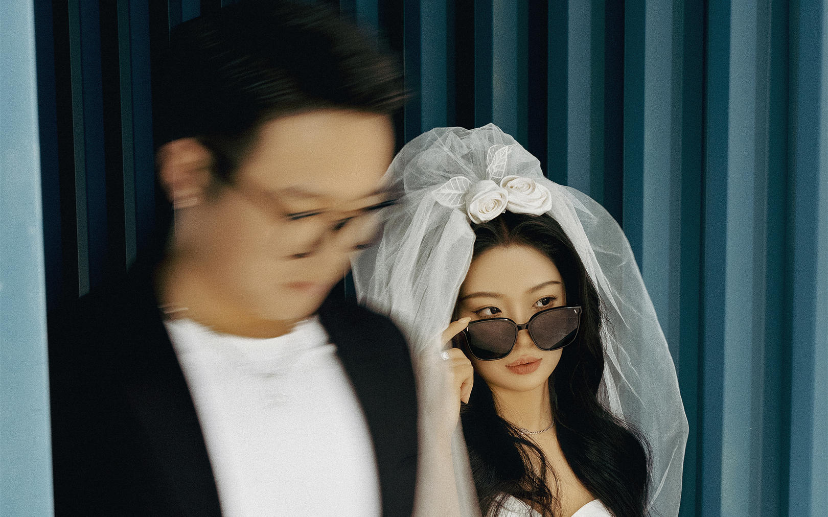 小众个性街拍风婚纱照