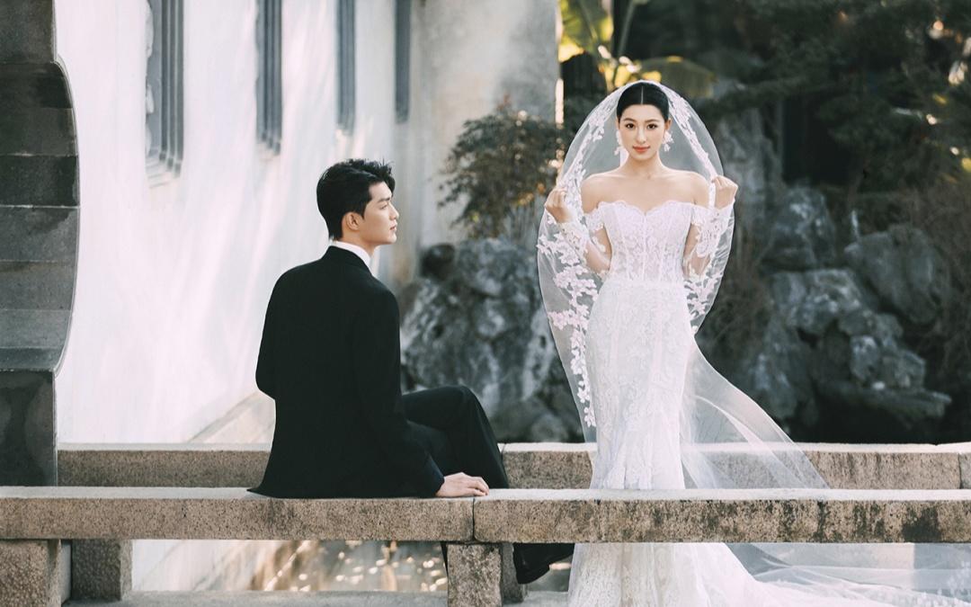 清漻纤巧 入梦江南🪁|新中式园林婚纱照