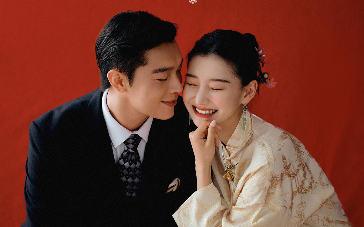 第一眼心动❤喜嫁秀禾婚纱照真太好看啦