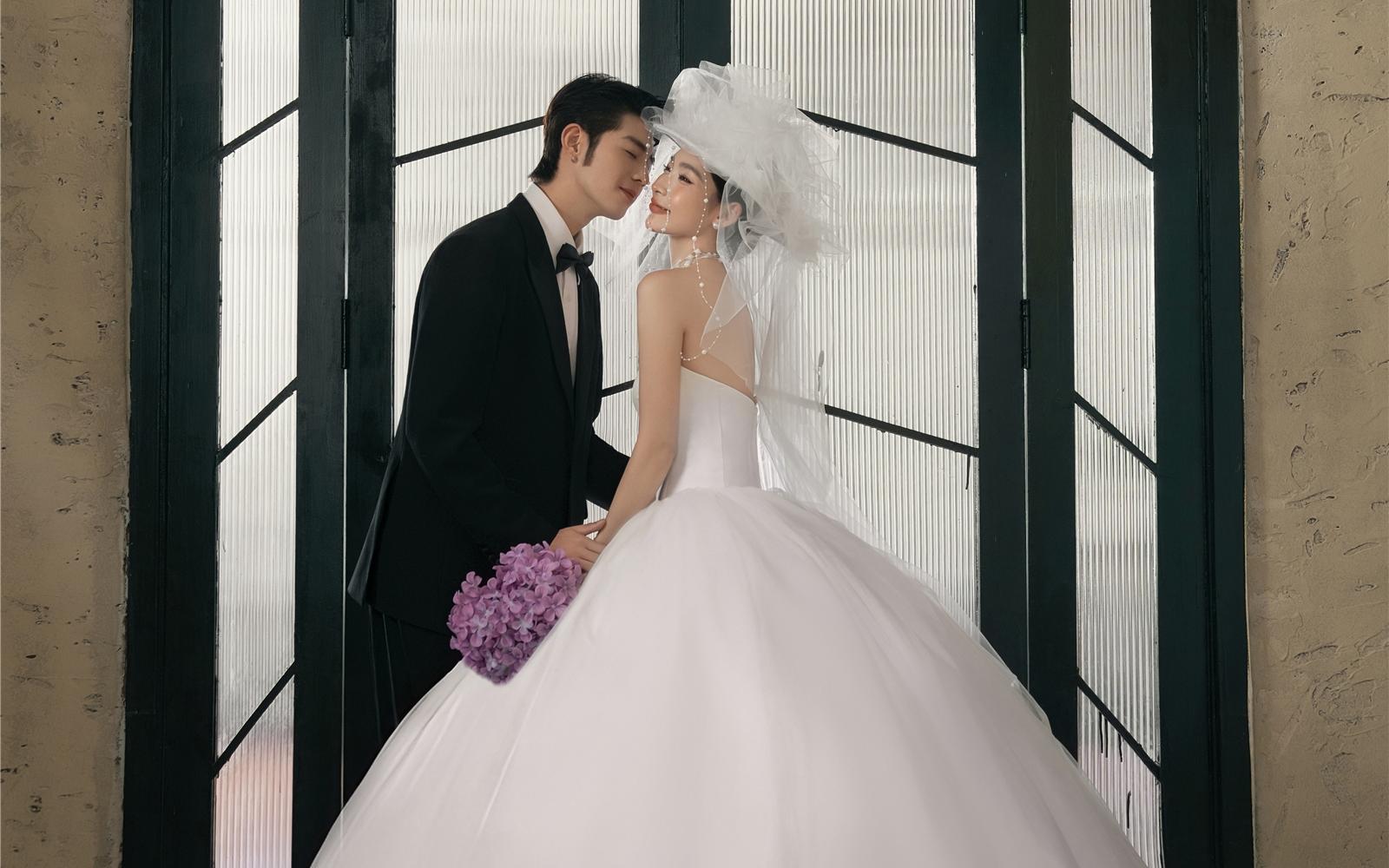 复古控必看❗️优雅到犯规的法式婚纱照来啦💖