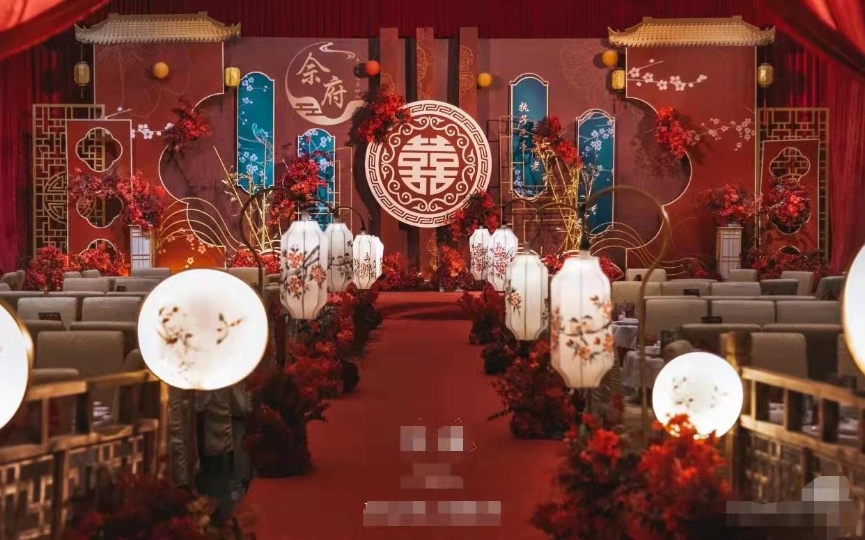 柚子婚禮，中式婚禮，紅色的韻味