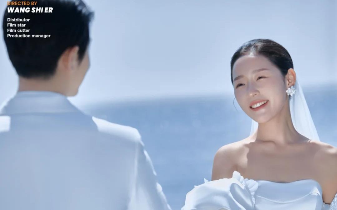 吹吹海风拍了超美的婚纱照～