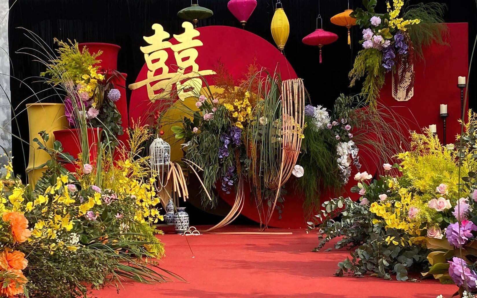 【红妆】 红色新中式农村庭院婚礼