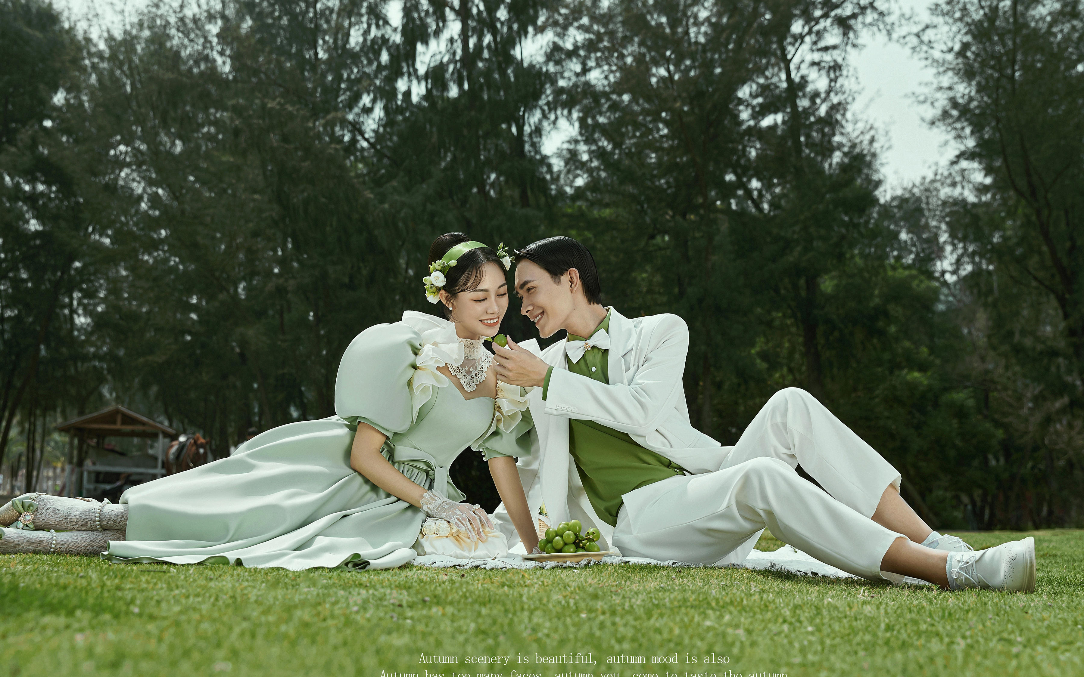 2023年新品系列-浪漫优雅的甜美法式婚纱照