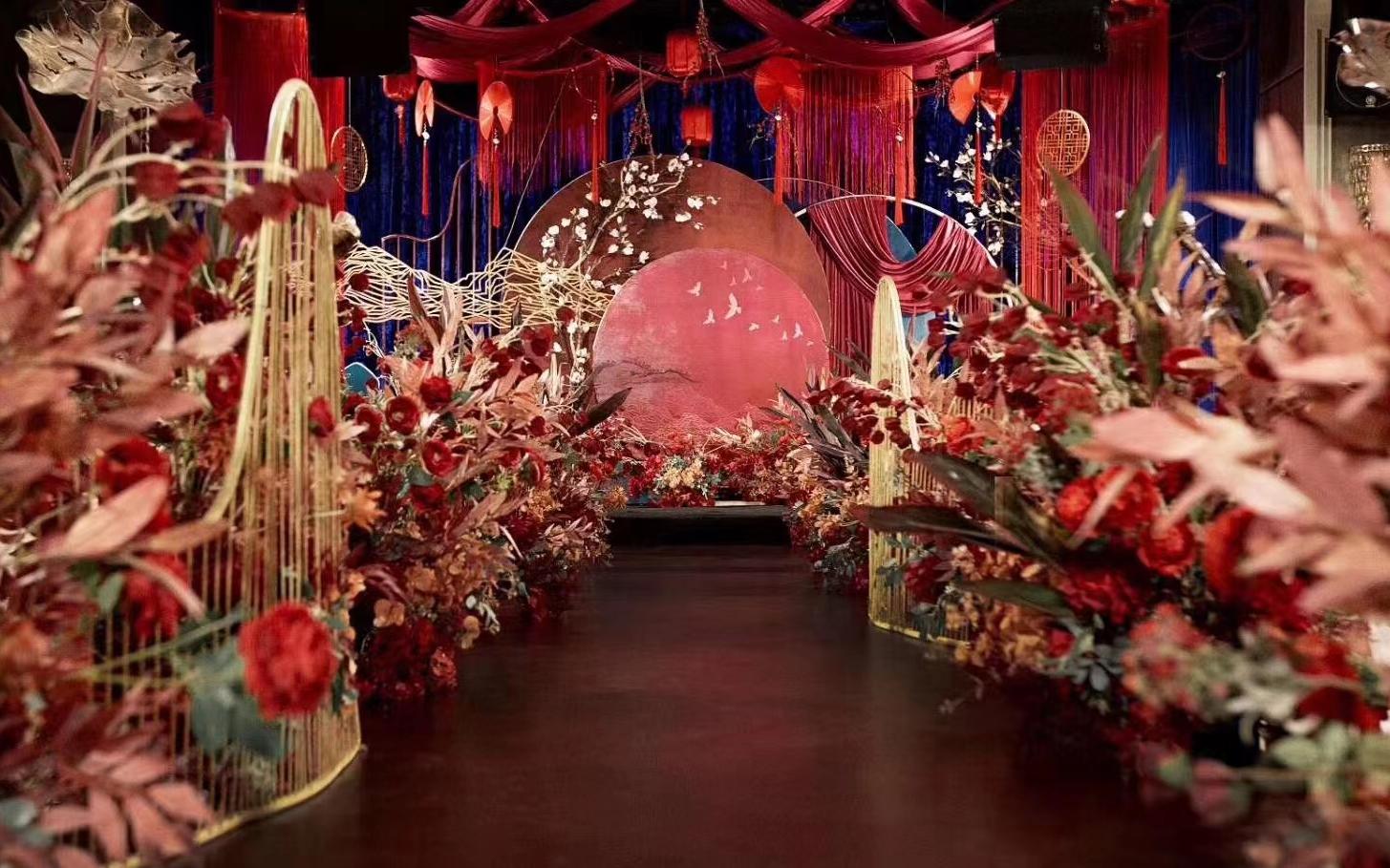 【幸?；槎Y】紅色中國(guó)風(fēng)婚禮
