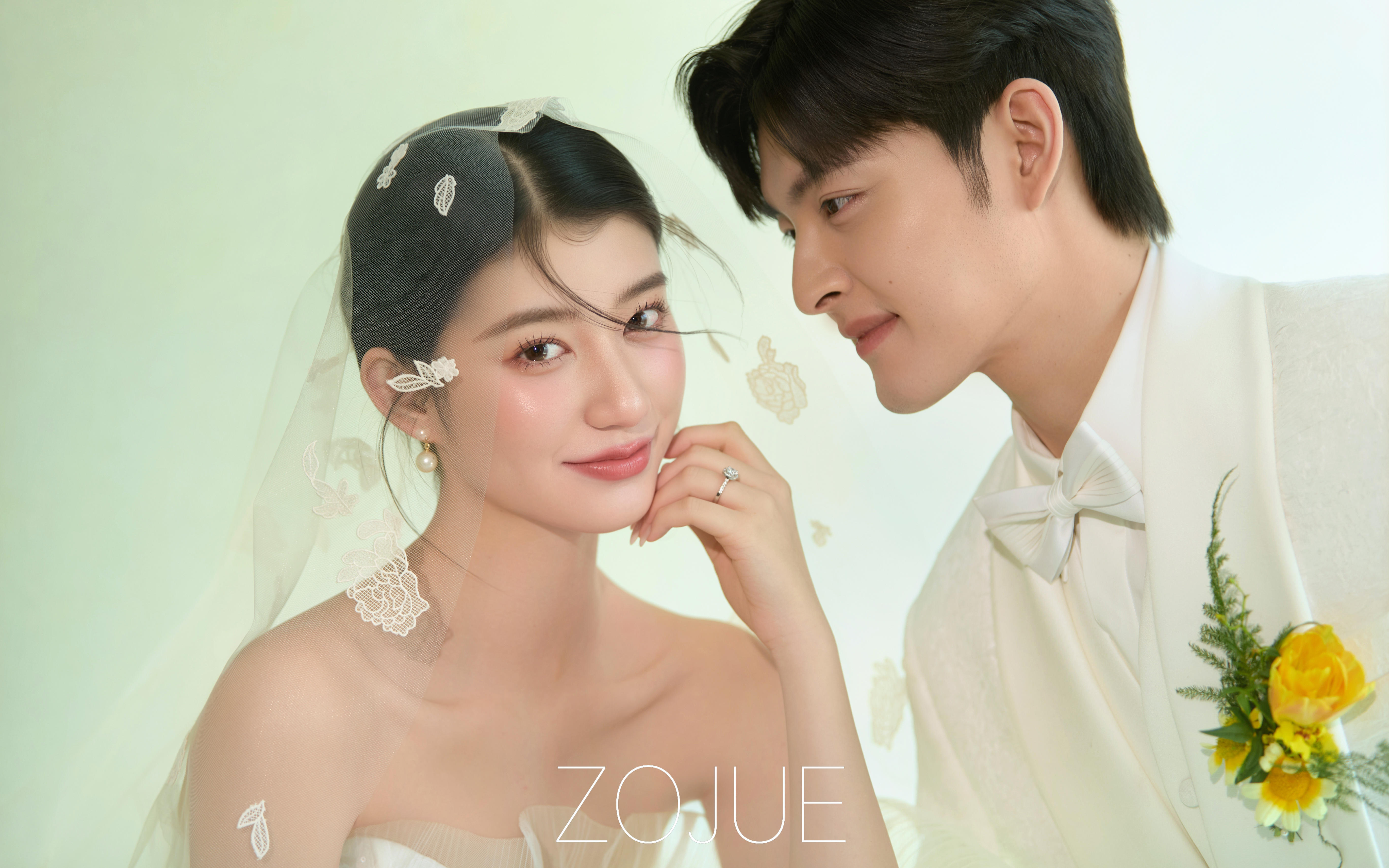 拿捏「韓女拍照」精髓2.0??甜妹婚紗照太愛了！