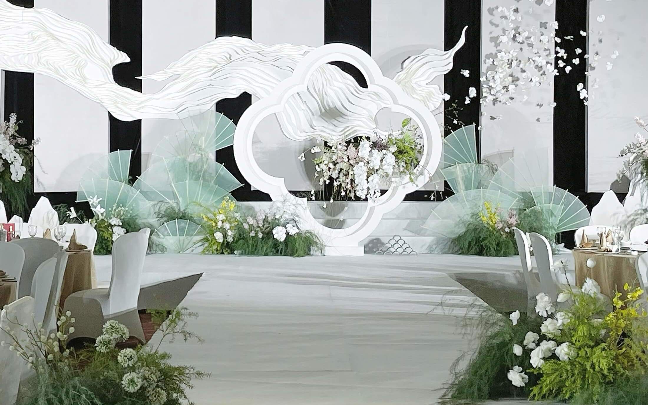 天青色詩意江南新中式婚禮1