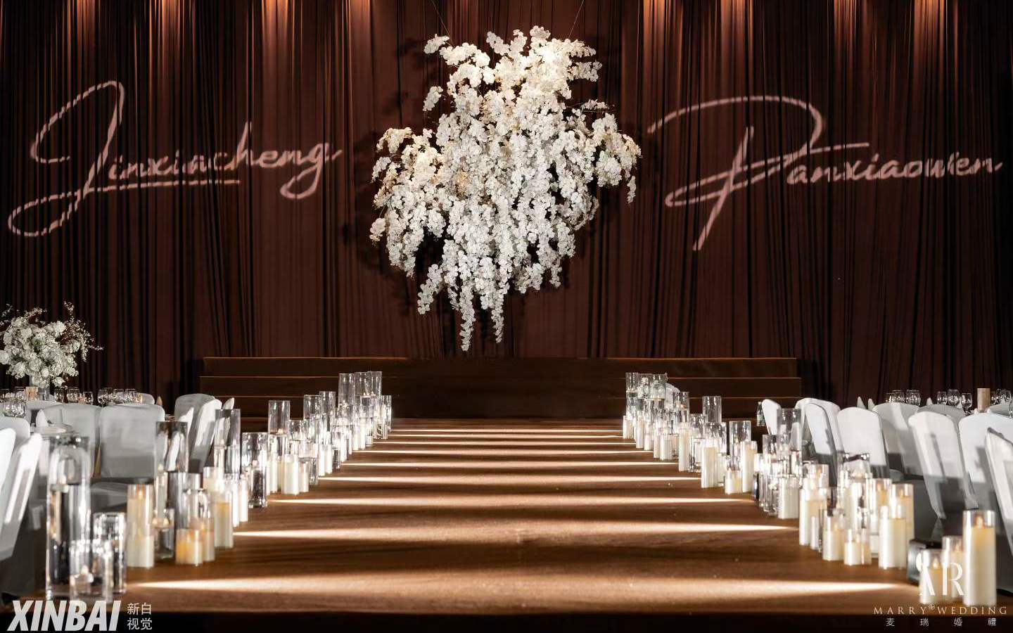 黑金色調(diào)，定格永恒的浪漫儀式