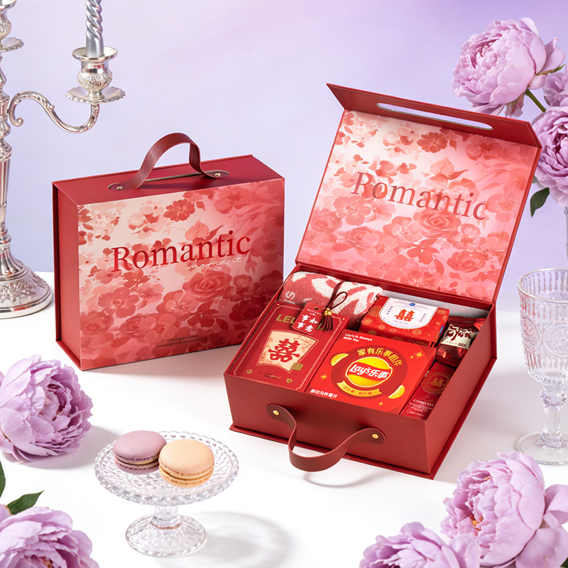 Romantic系列时尚高级感宾客回礼礼盒伴郎伴娘新婚婚礼礼物