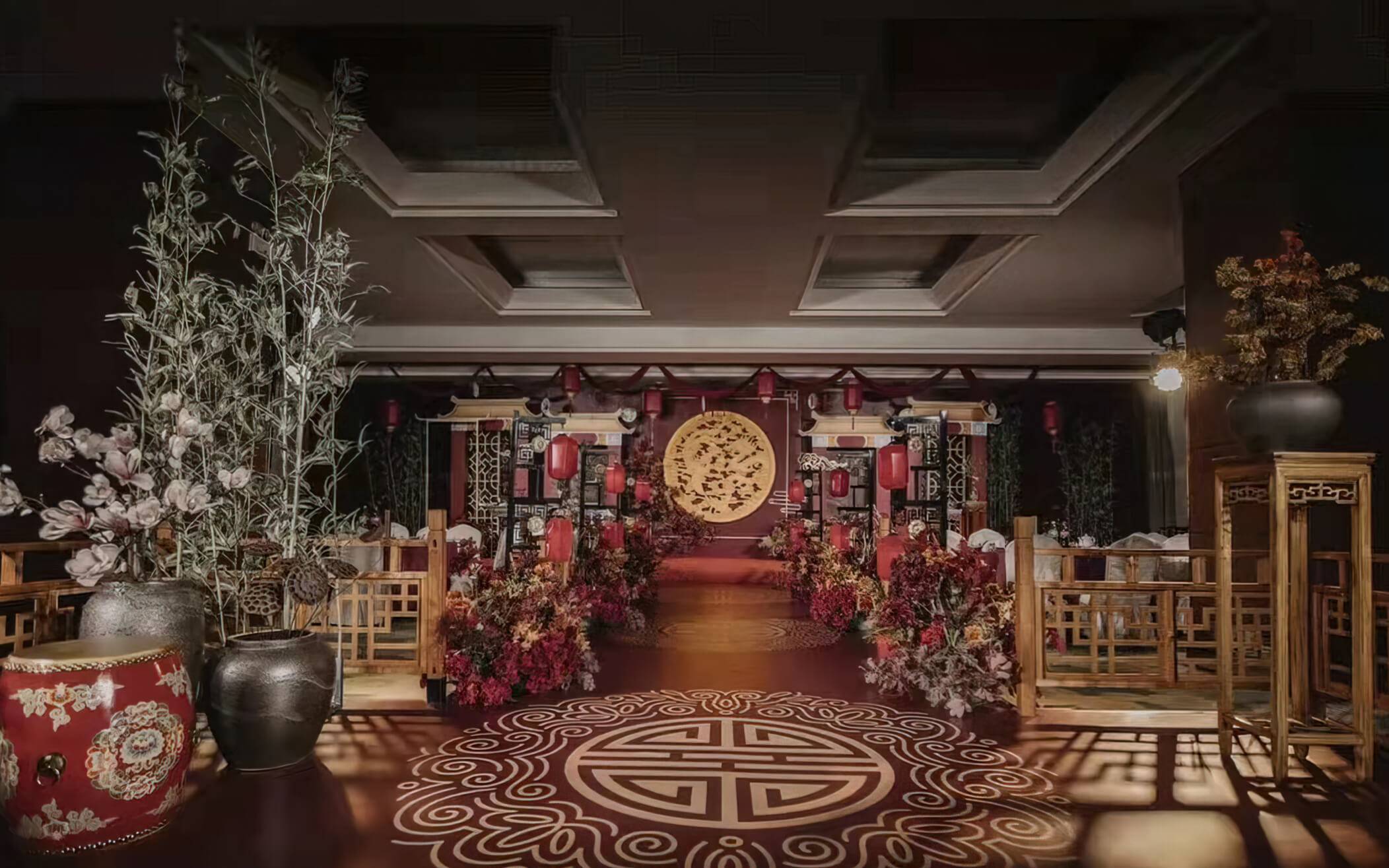 拾月婚礼大气红色传统中式婚礼