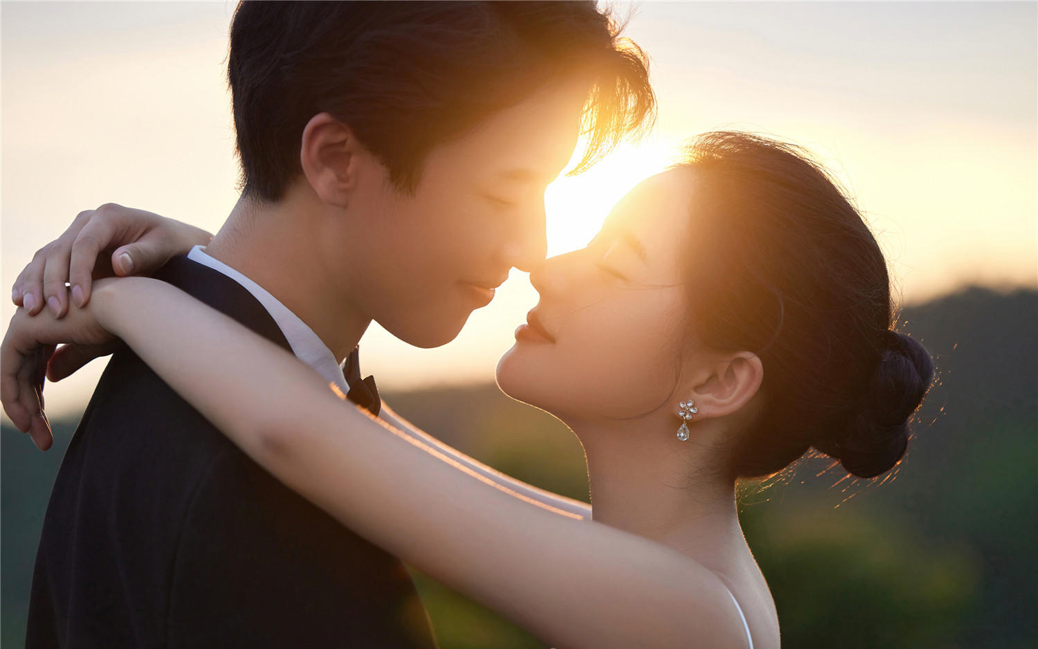 【西北龙摄影】落日余晖定格幸福