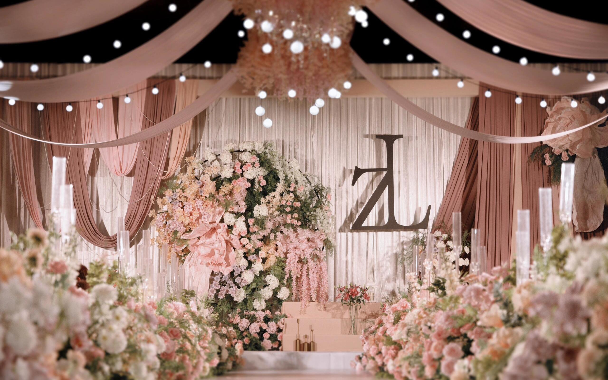 MEMO美慕|粉色婚礼布置