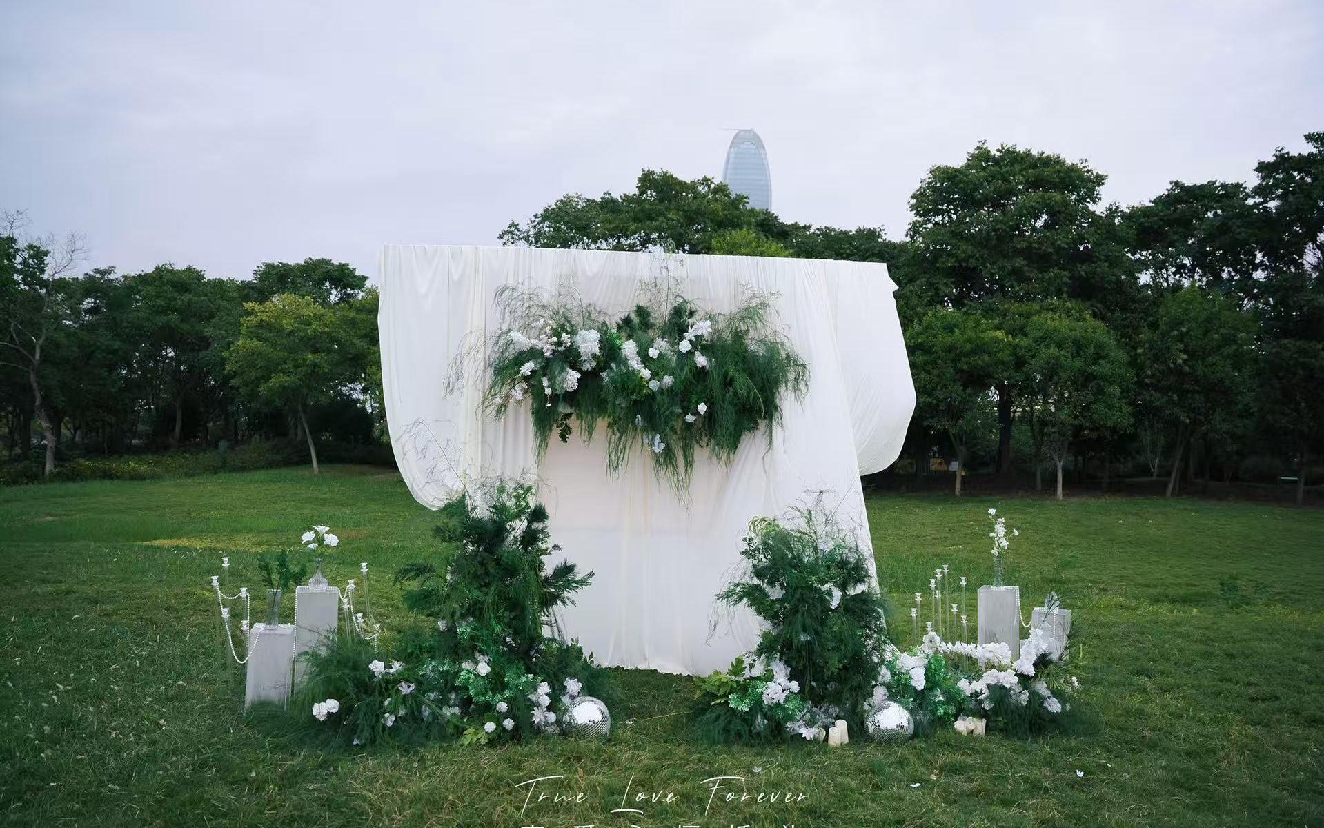 【真爱永恒婚礼】白绿色草坪