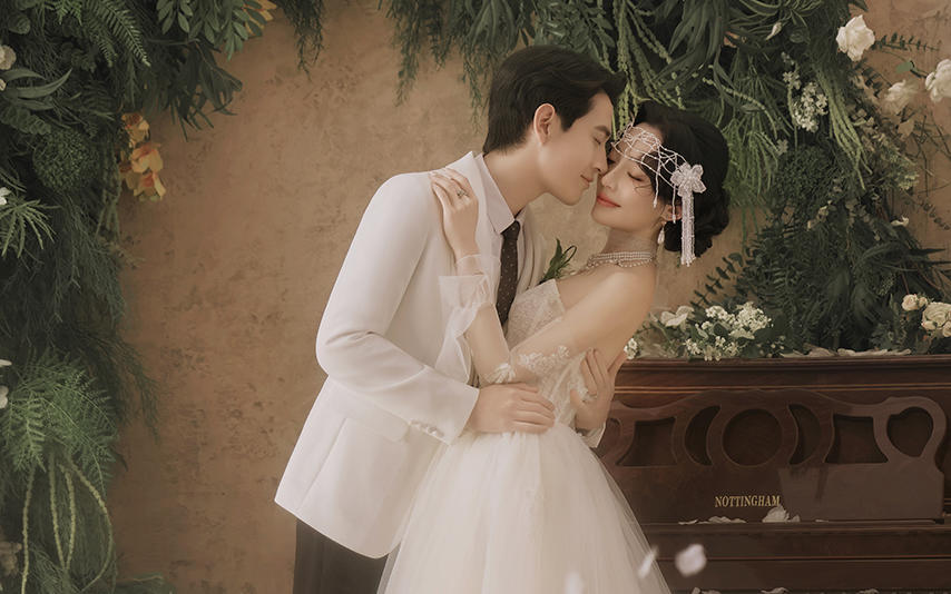 復(fù)古法式婚紗照??室內(nèi)主題優(yōu)雅上新