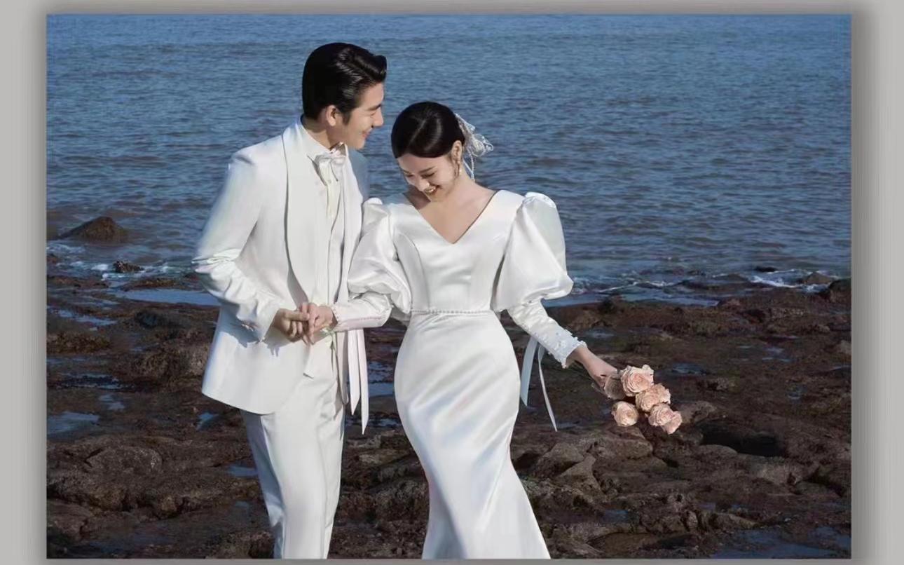 【西西里旅拍】海景极简婚纱照