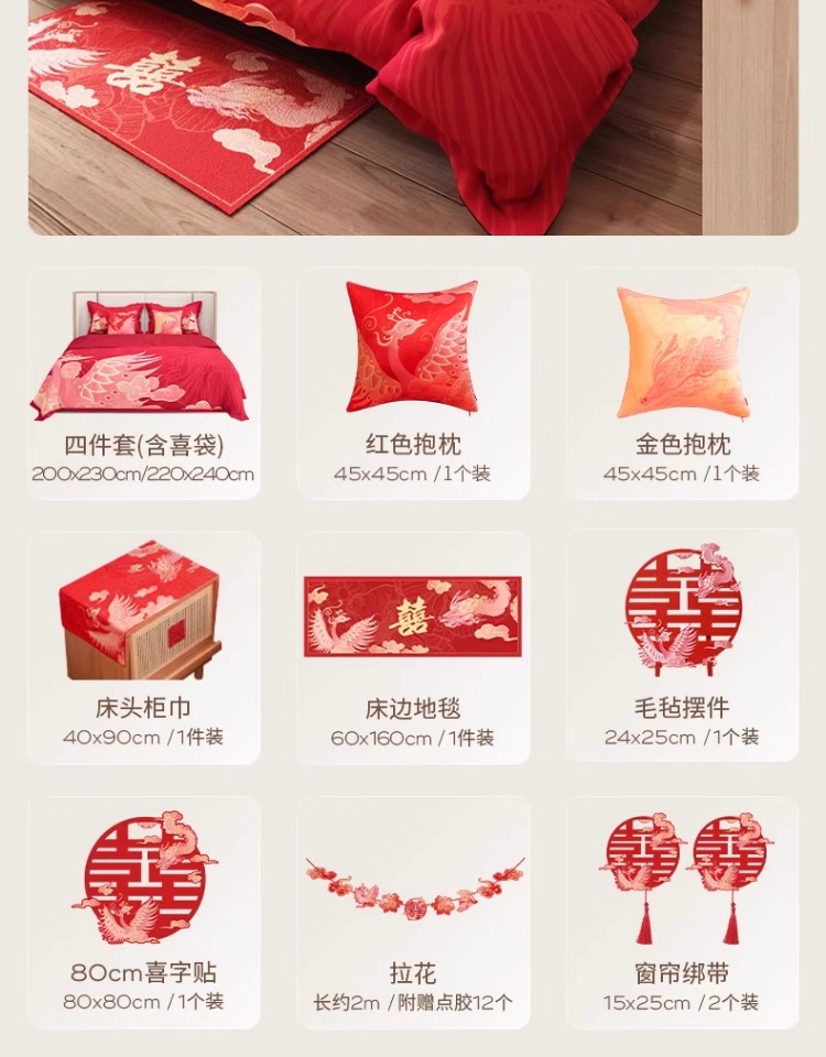 骆易家楼梯装饰喜字贴台阶贴纸