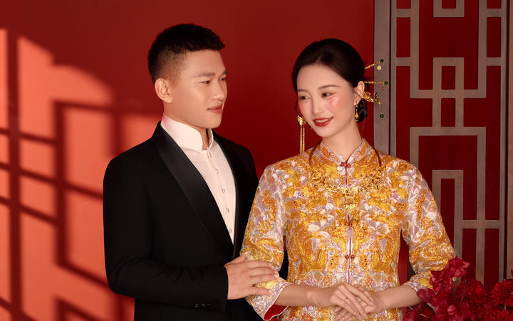 客片分享??中式喜嫁風(fēng)，紅紅火火，喜喜慶慶??