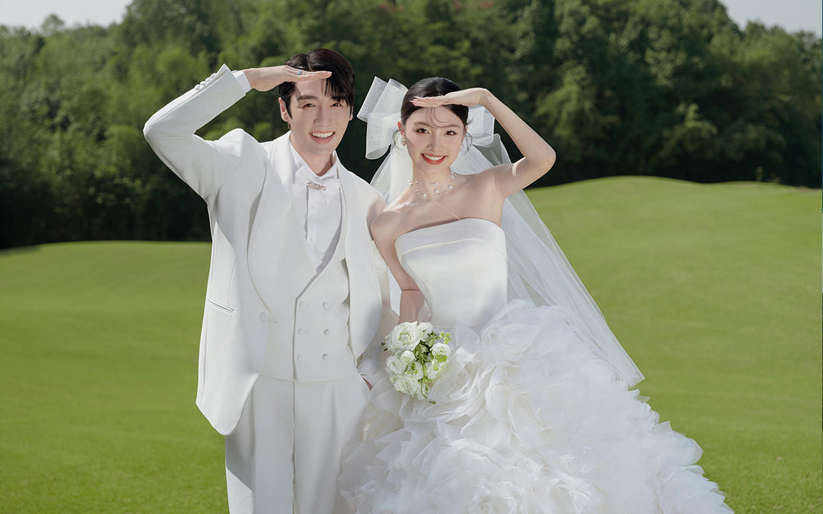 落入心动陷阱🍃森系婚纱照真的好好看呀！