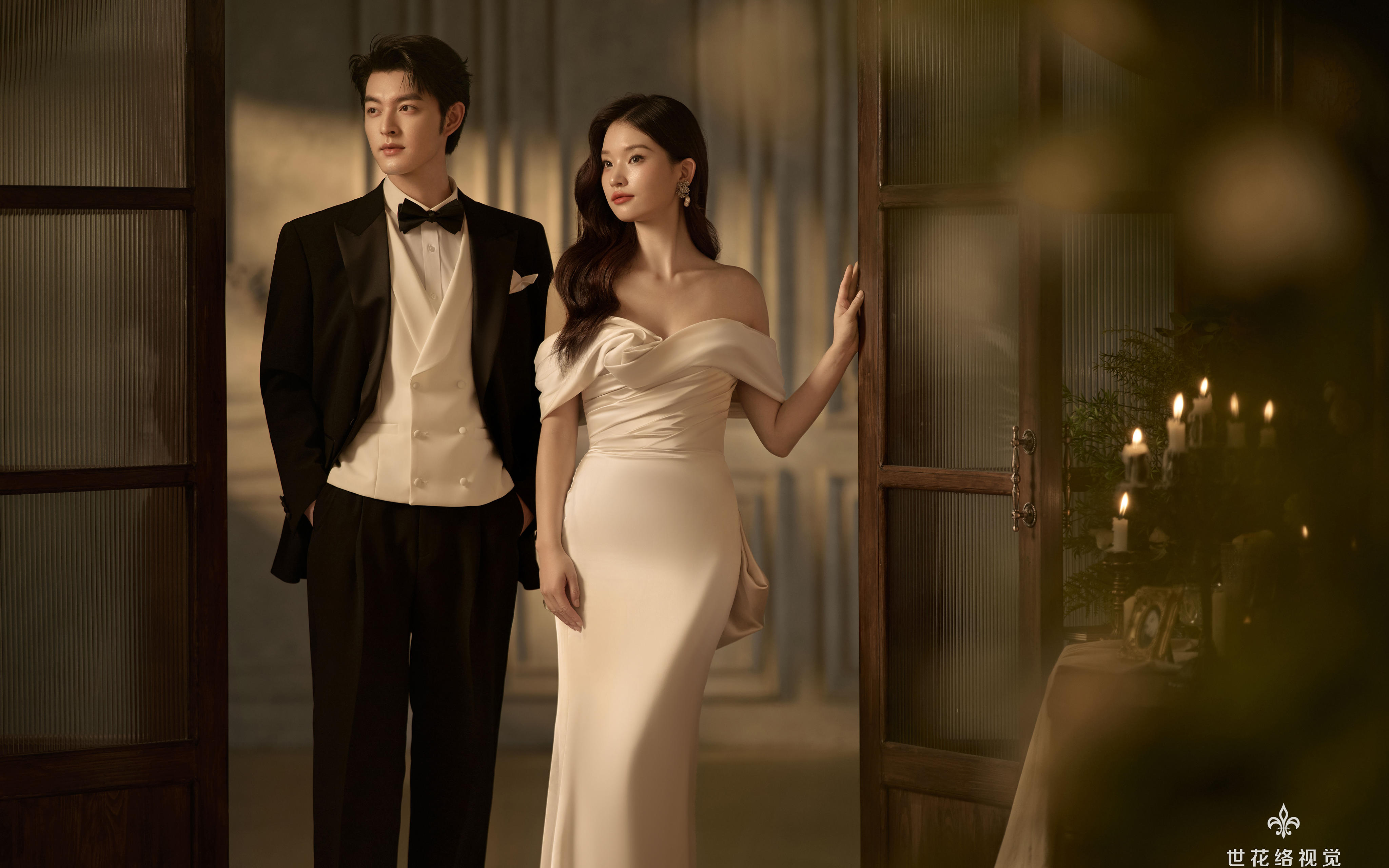 好愛(ài)這組法式復(fù)古婚紗照??氛圍感真的很絕