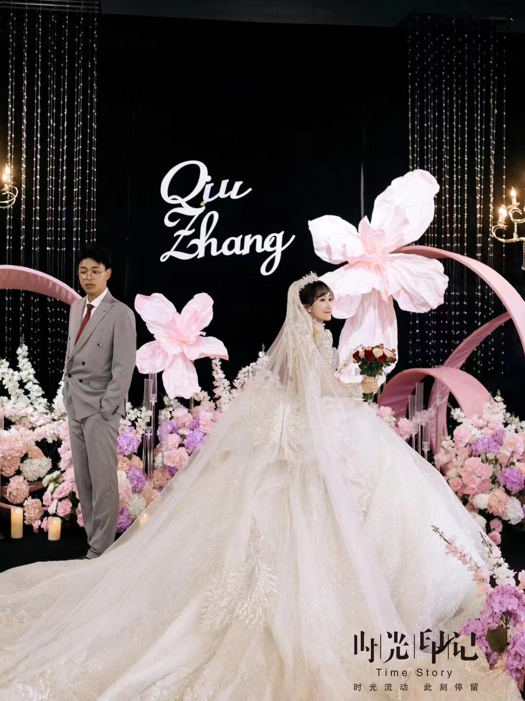浪漫的婚礼跟拍