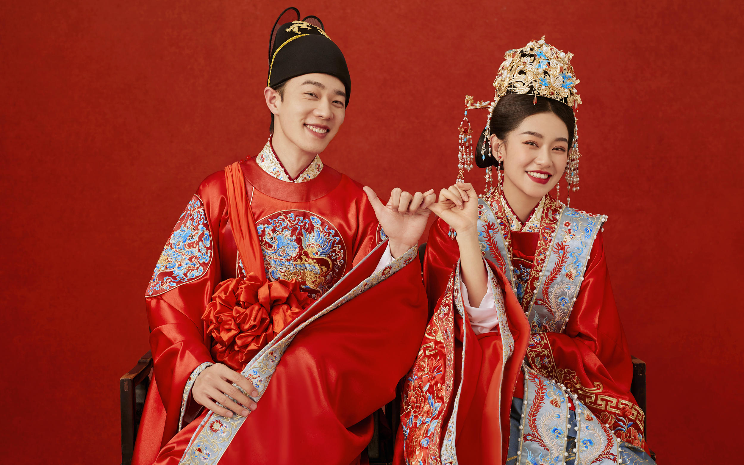 锦绣良缘|喜庆又甜蜜的汉服婚纱照