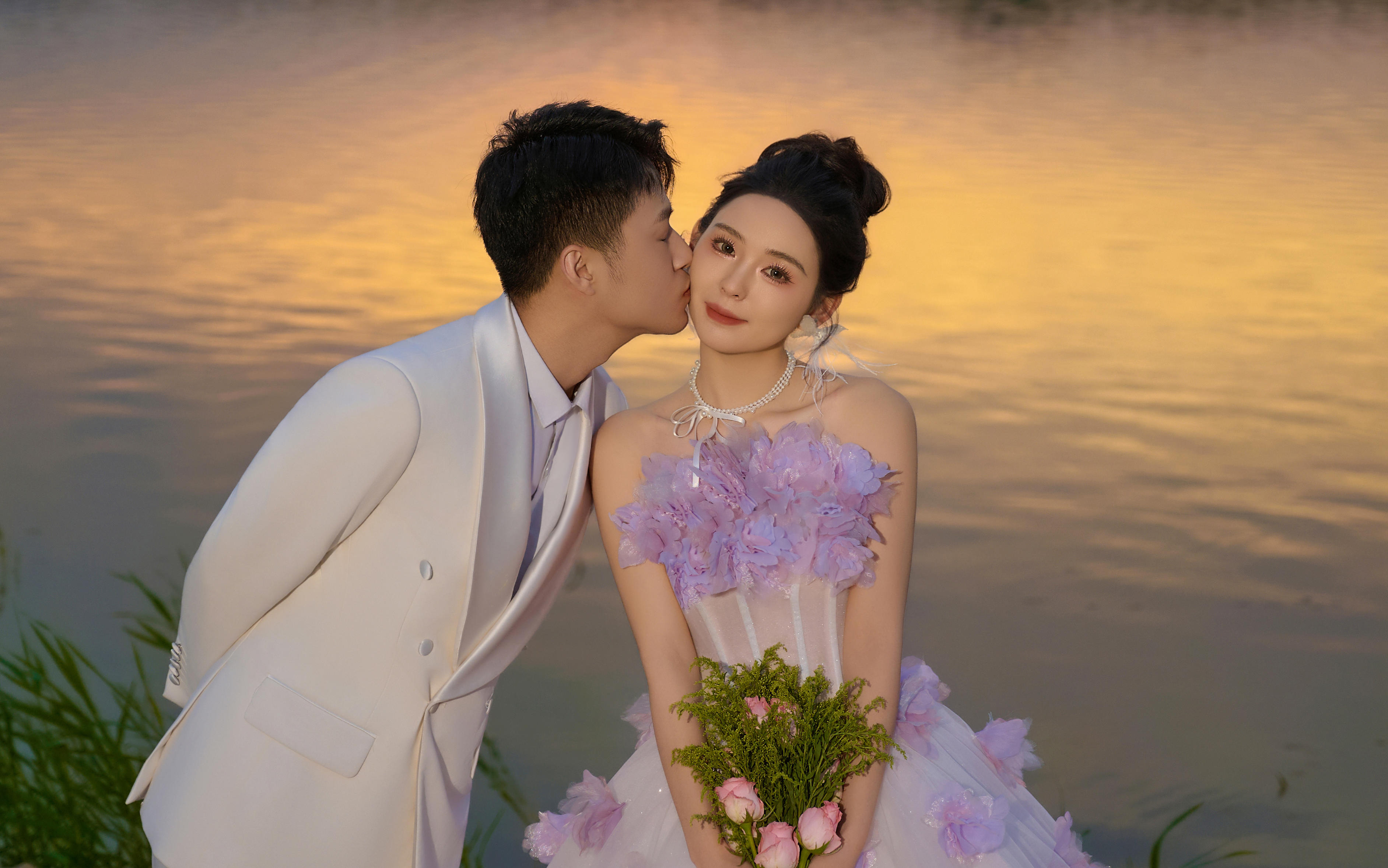 夕陽婚紗照